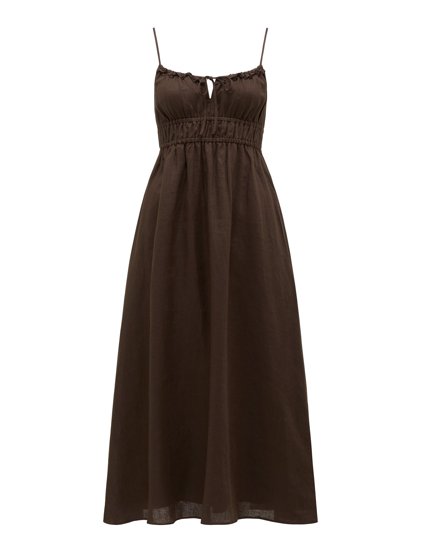 Tay Petite Tie-Up Midi Dress Forever New
