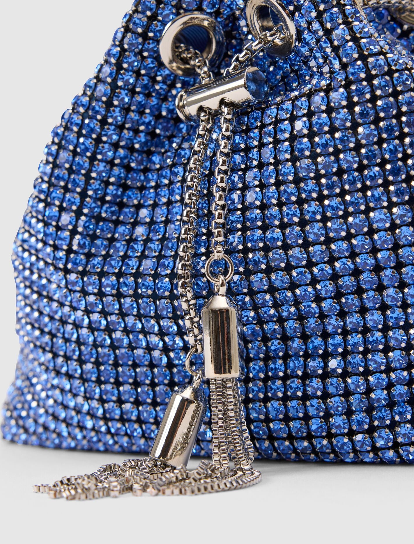 Skylah Sparkle Metal Handle Clutch Forever New