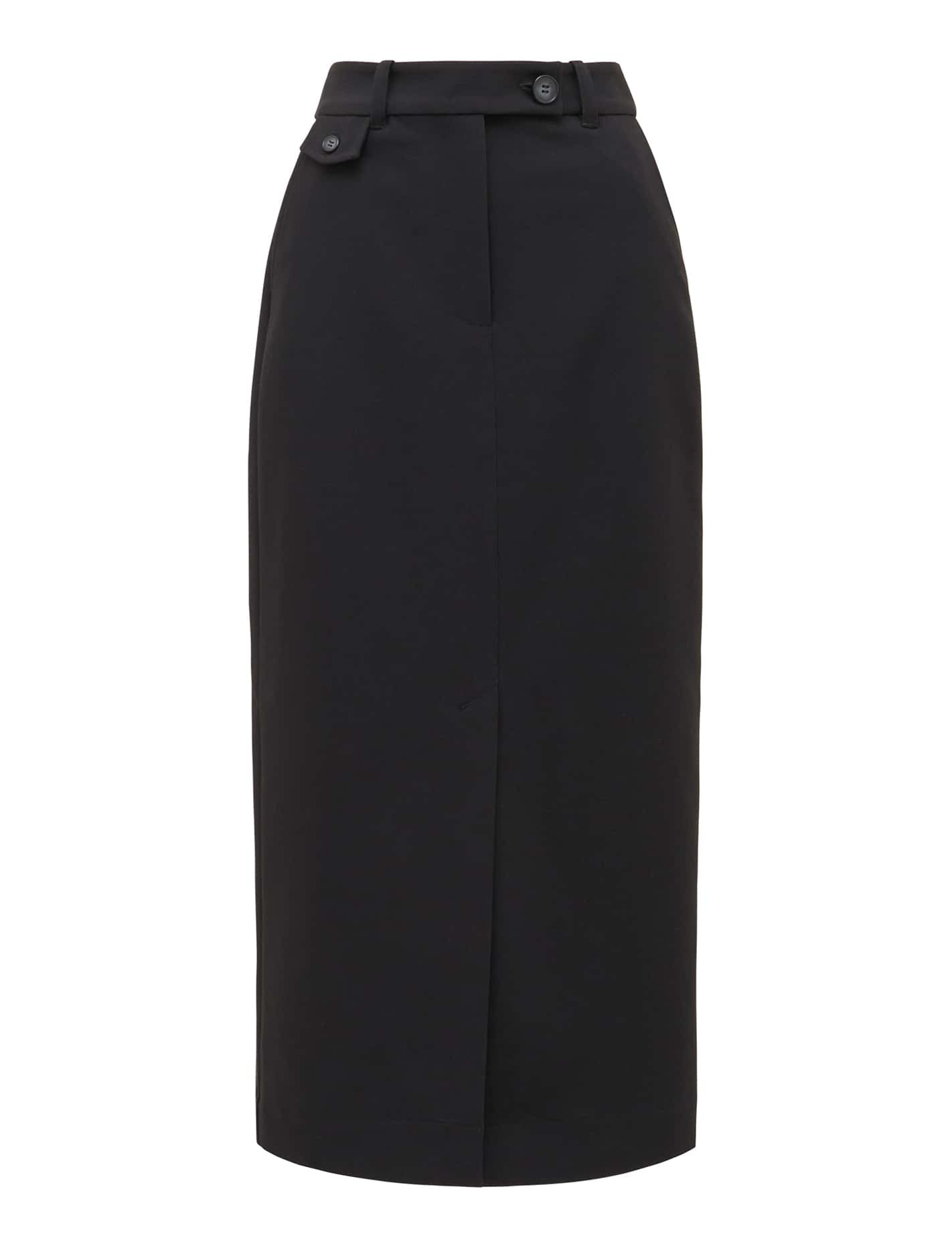 Uma Button Detail Skirt Forever New