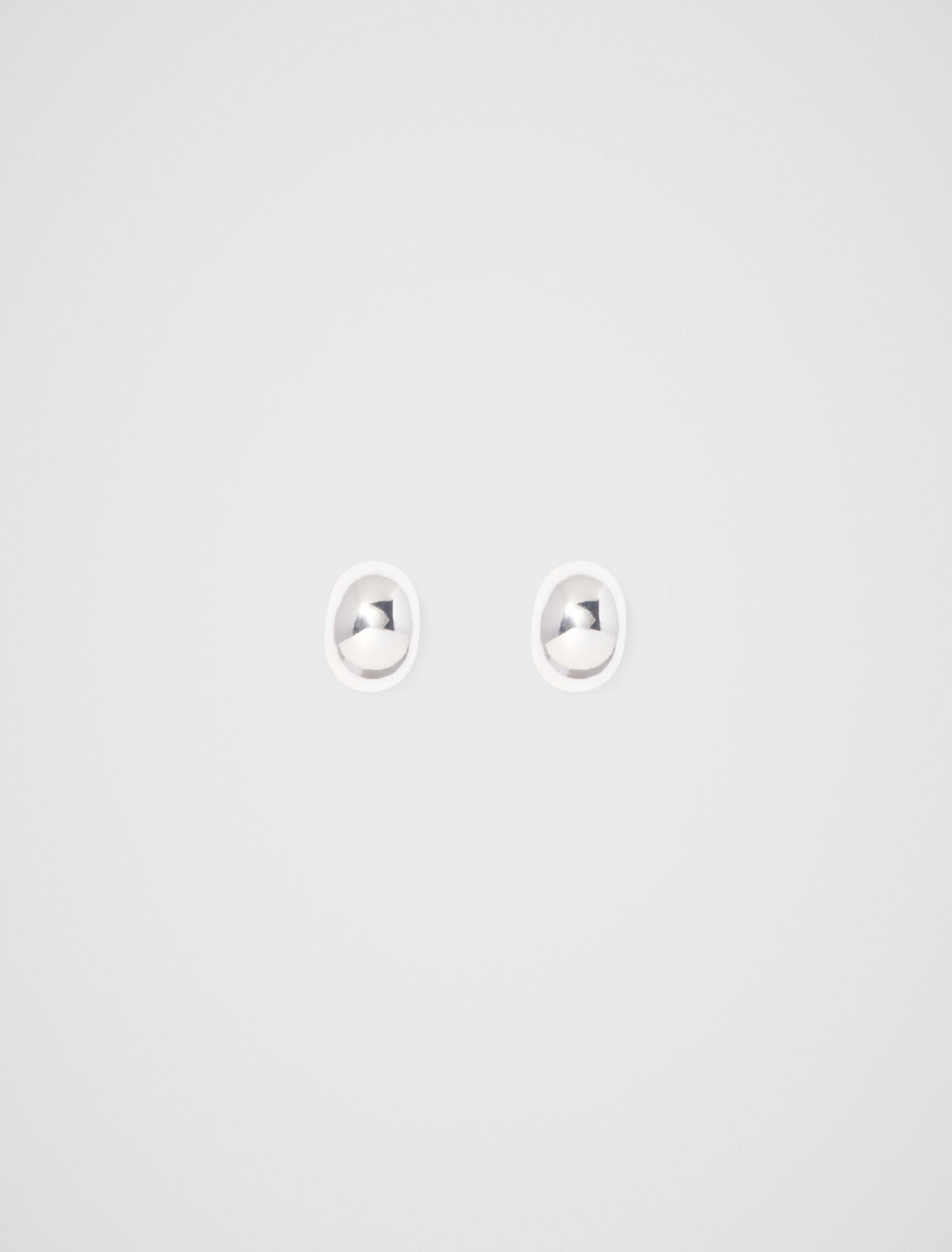 Simi Small Chunky Stud Earrings 0 Silver Forever New