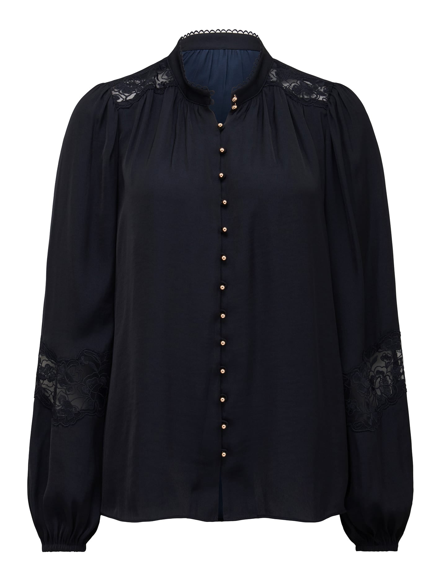 Annalise Lace Sleeve Blouse Forever New