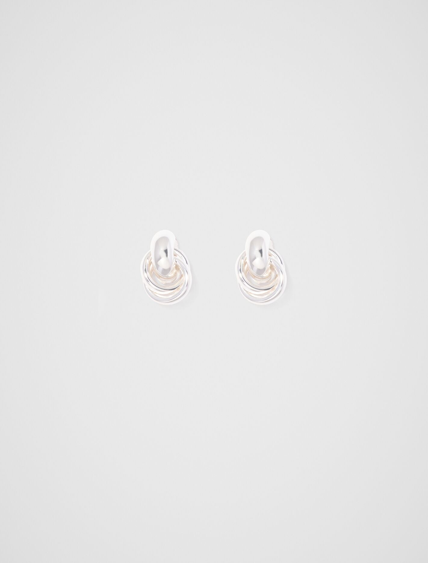 Samuel Small Hoop Earrings Stud 0 Silver Forever New