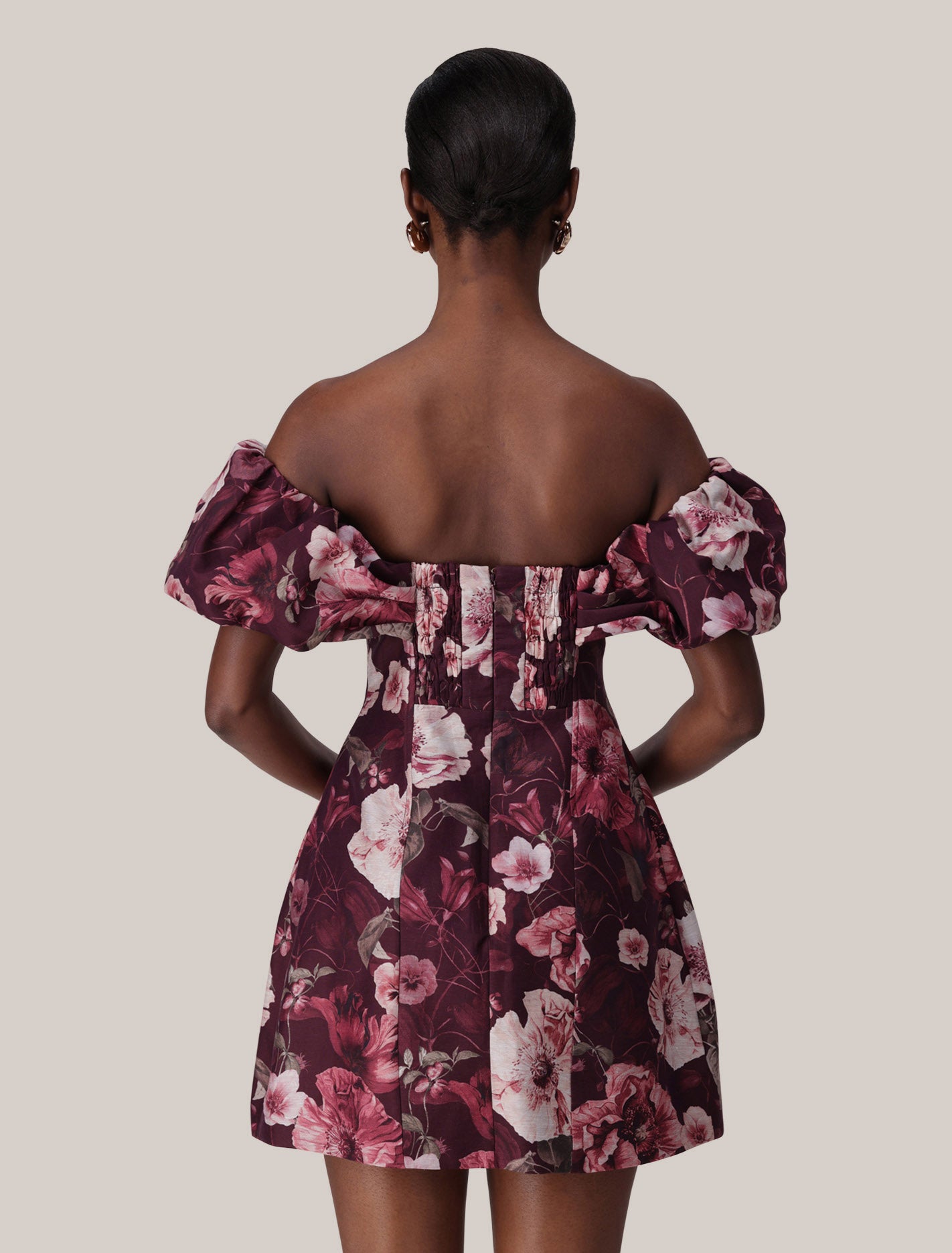 Jacquie Off Shoulder Mini Dress Forever New