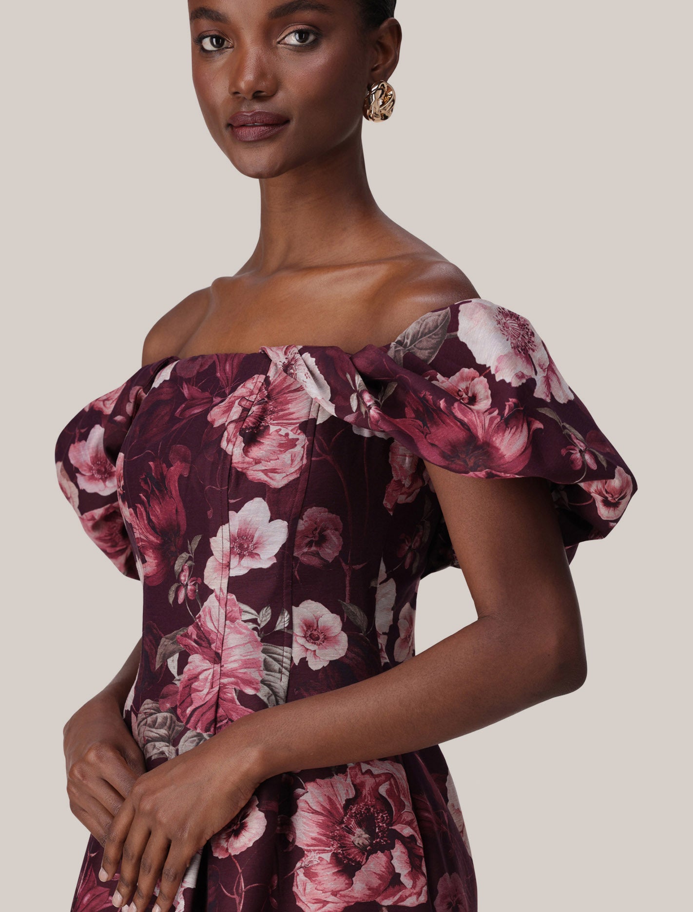 Jacquie Off Shoulder Mini Dress Forever New
