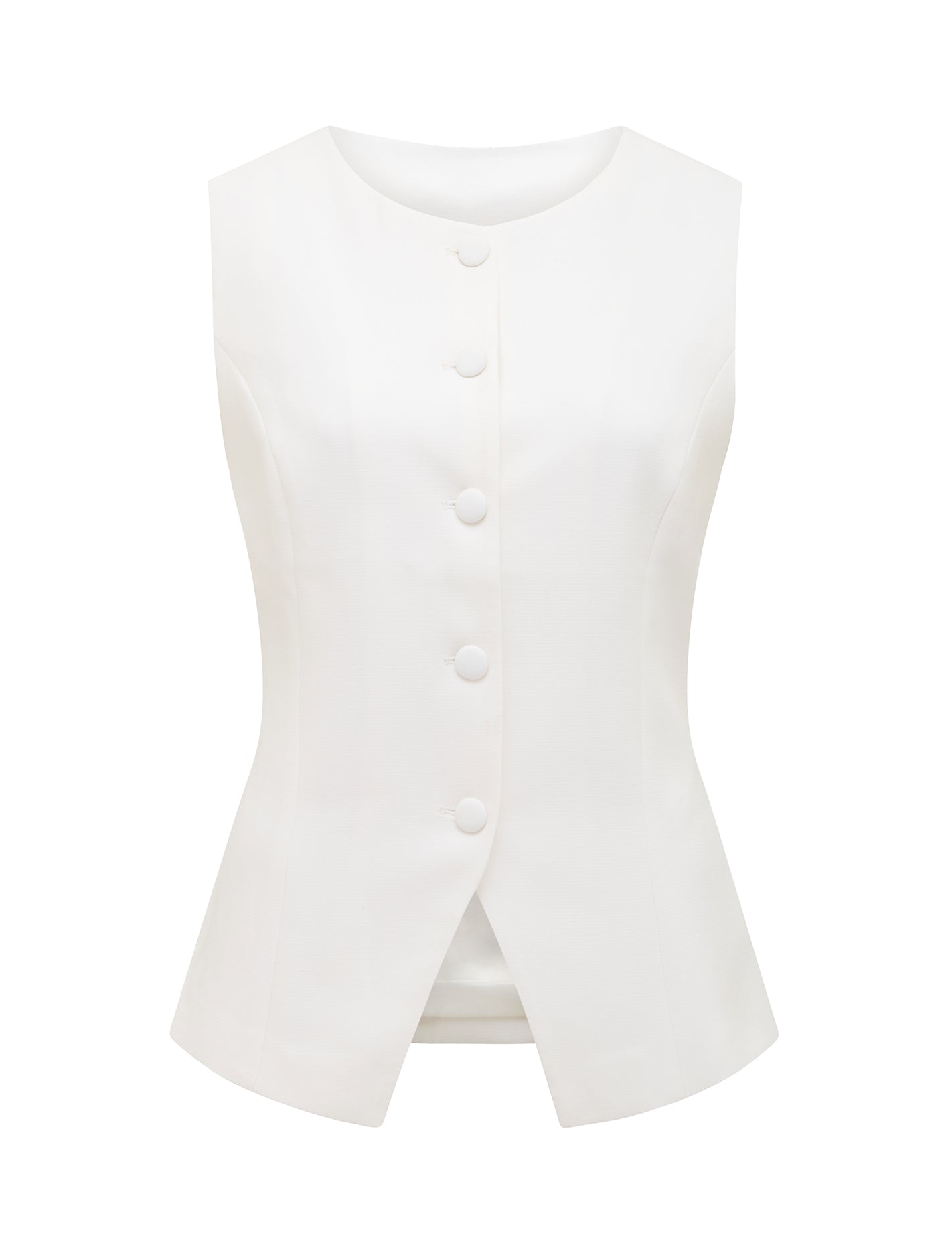 Toni High Neck Waistcoat Forever New