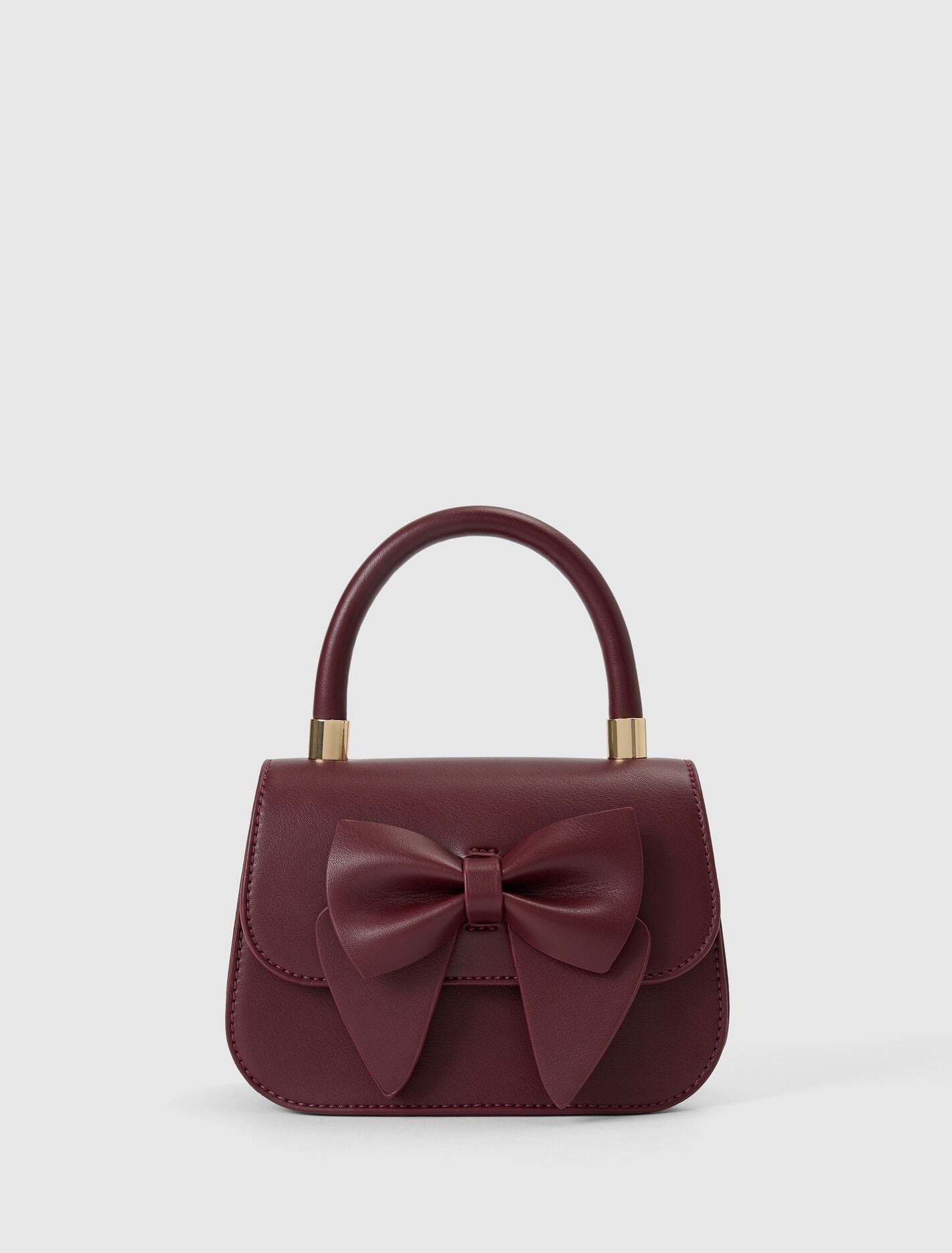 Liliana Bow Bag 0 Very Berry Forever New