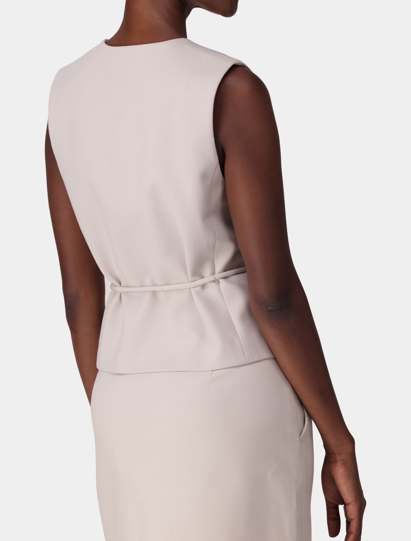 Cari Asymmetrical Waistcoat Forever New