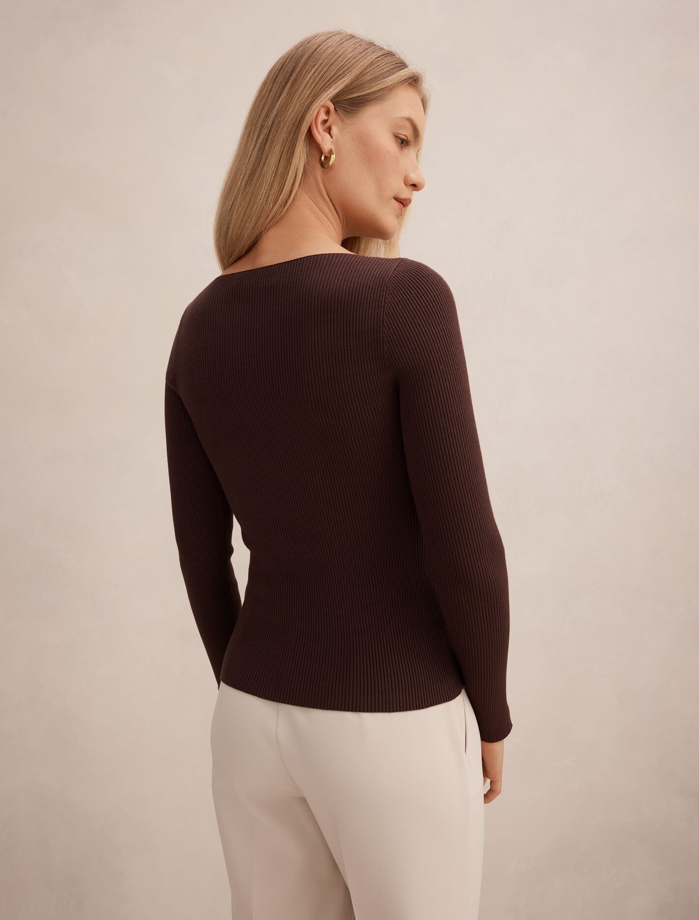 Alaia Knit Rib Top Forever New