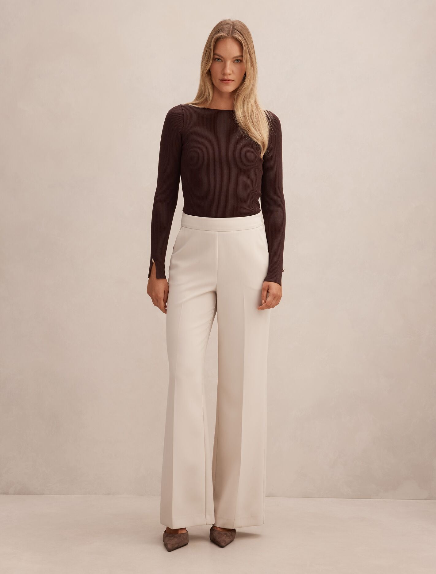 Alaia Knit Rib Top Forever New