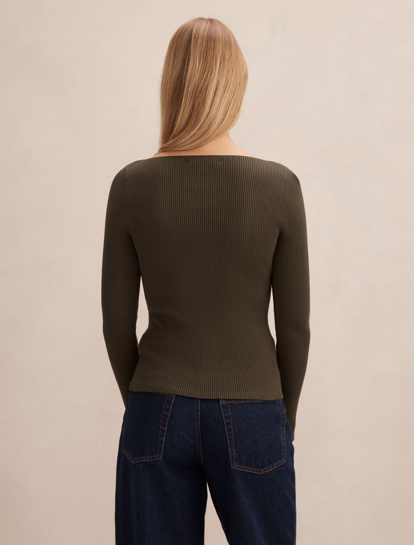 Alaia Knit Rib Top Forever New