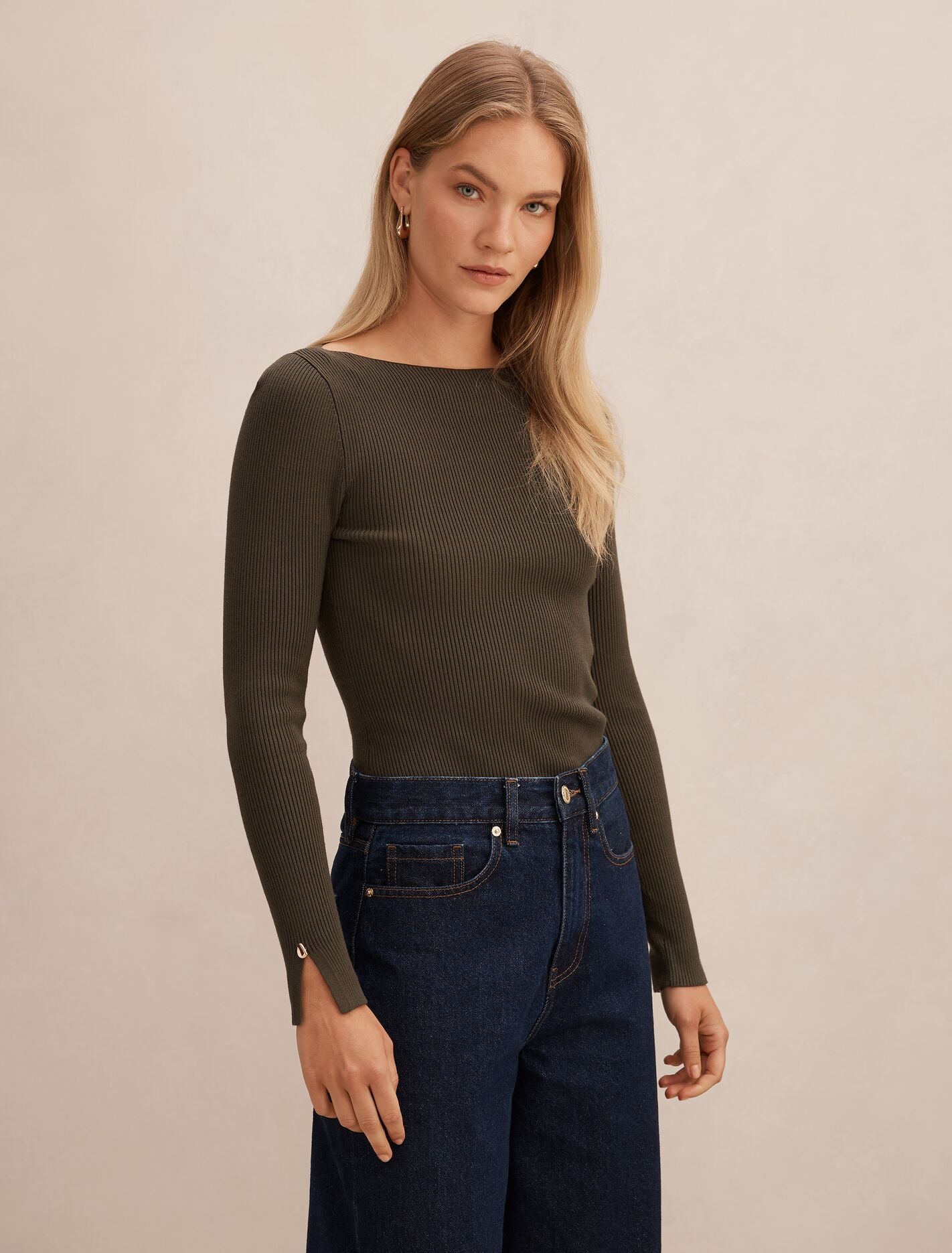 Alaia Knit Rib Top Forever New