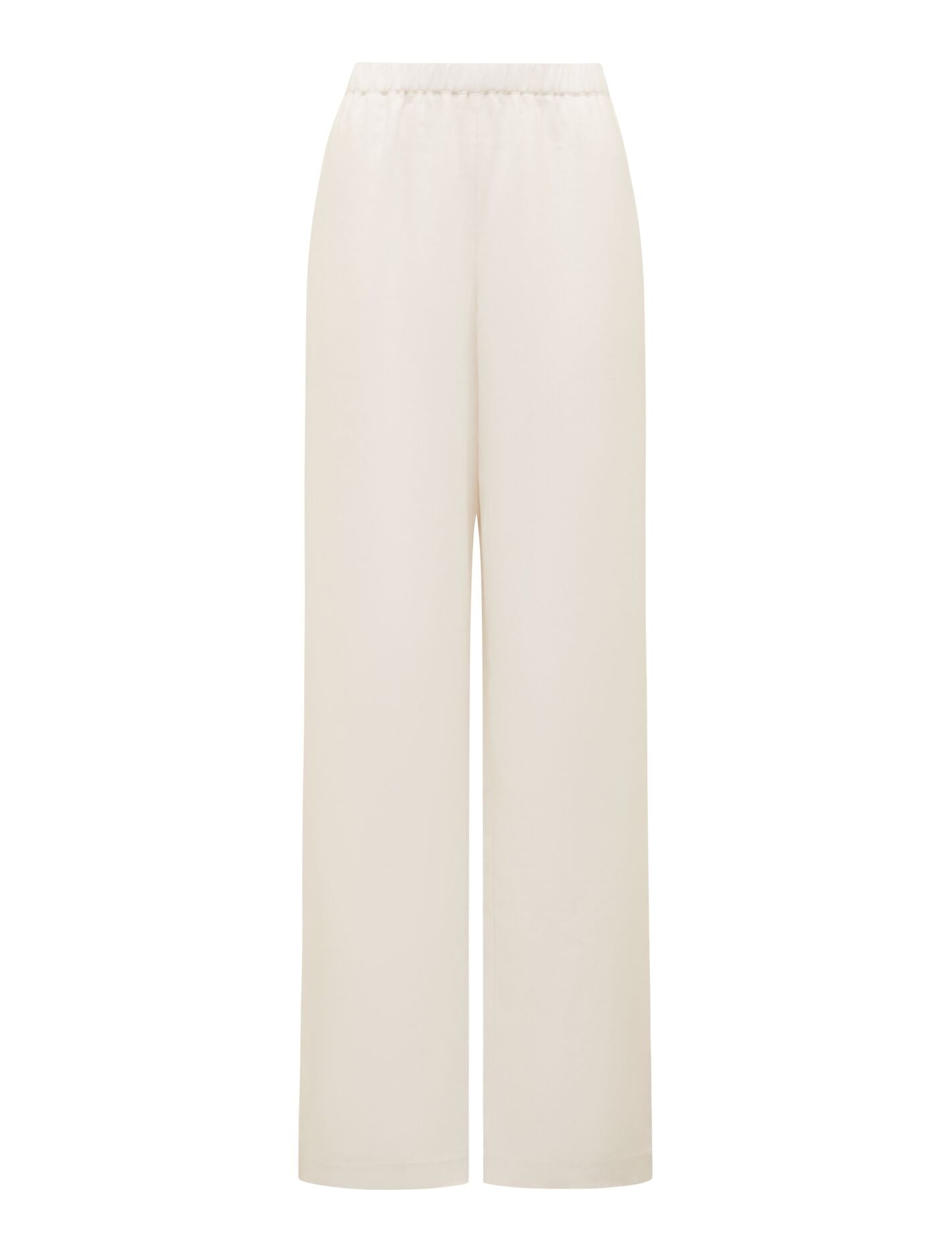 Ally Linen Elastic Wide Leg Pants Forever New