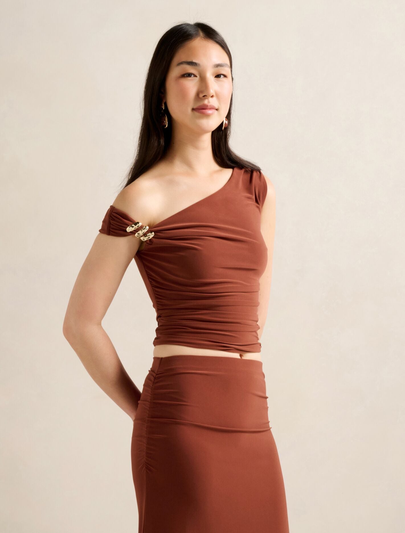 Romee Tipped Hardware Top Forever New