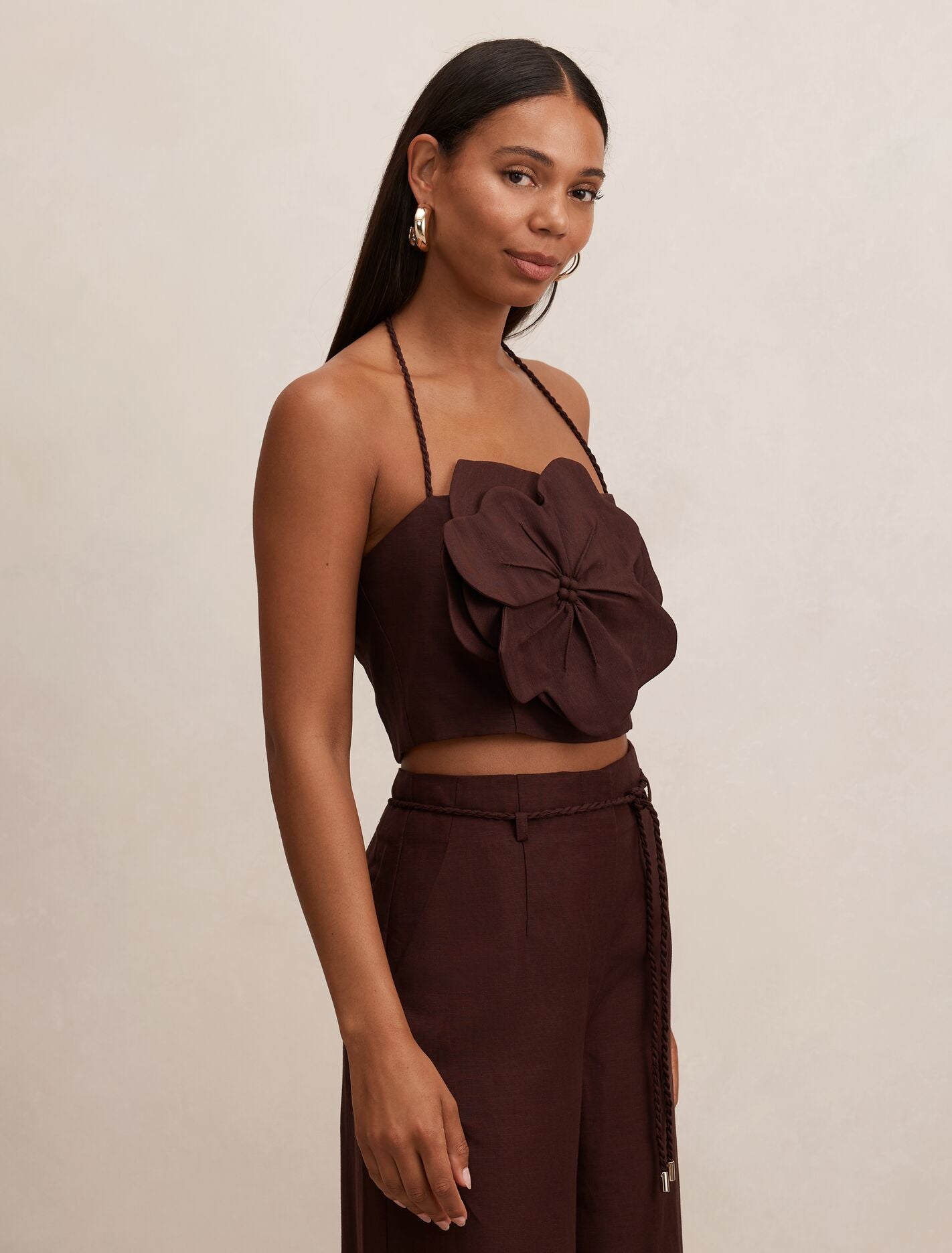 Myla Flower Detail Top Forever New