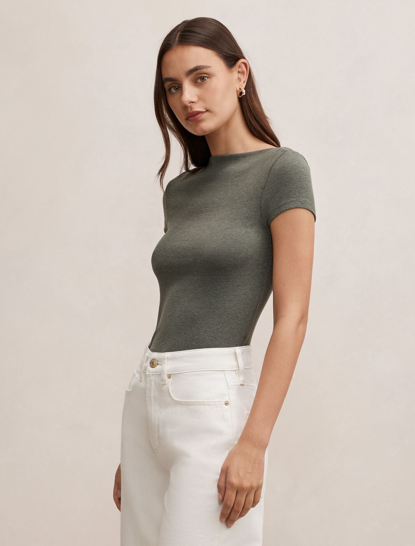Andie Boat Neck Baby T-Shirt Forever New