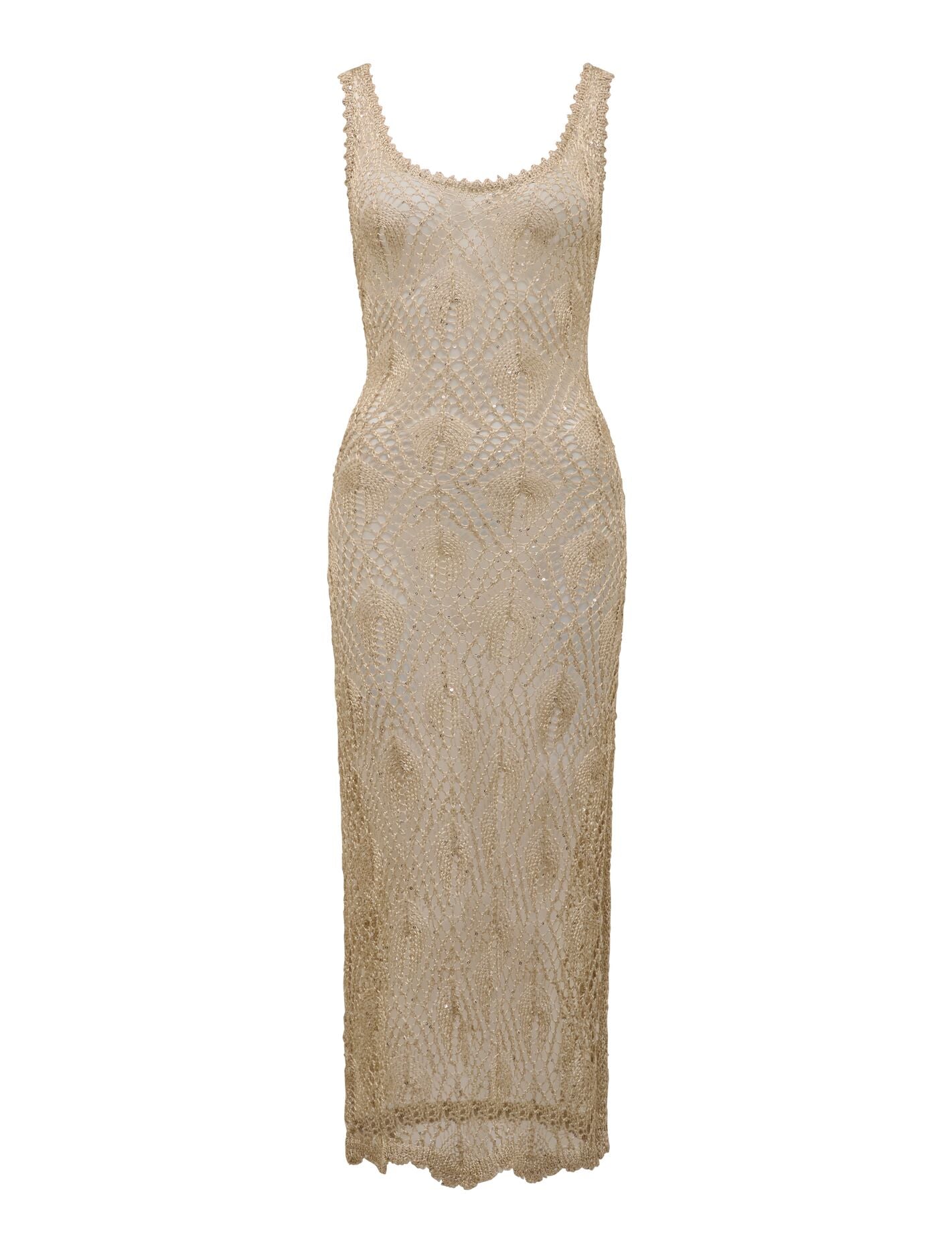 Sienna Sequin Crochet Cover Up Forever New