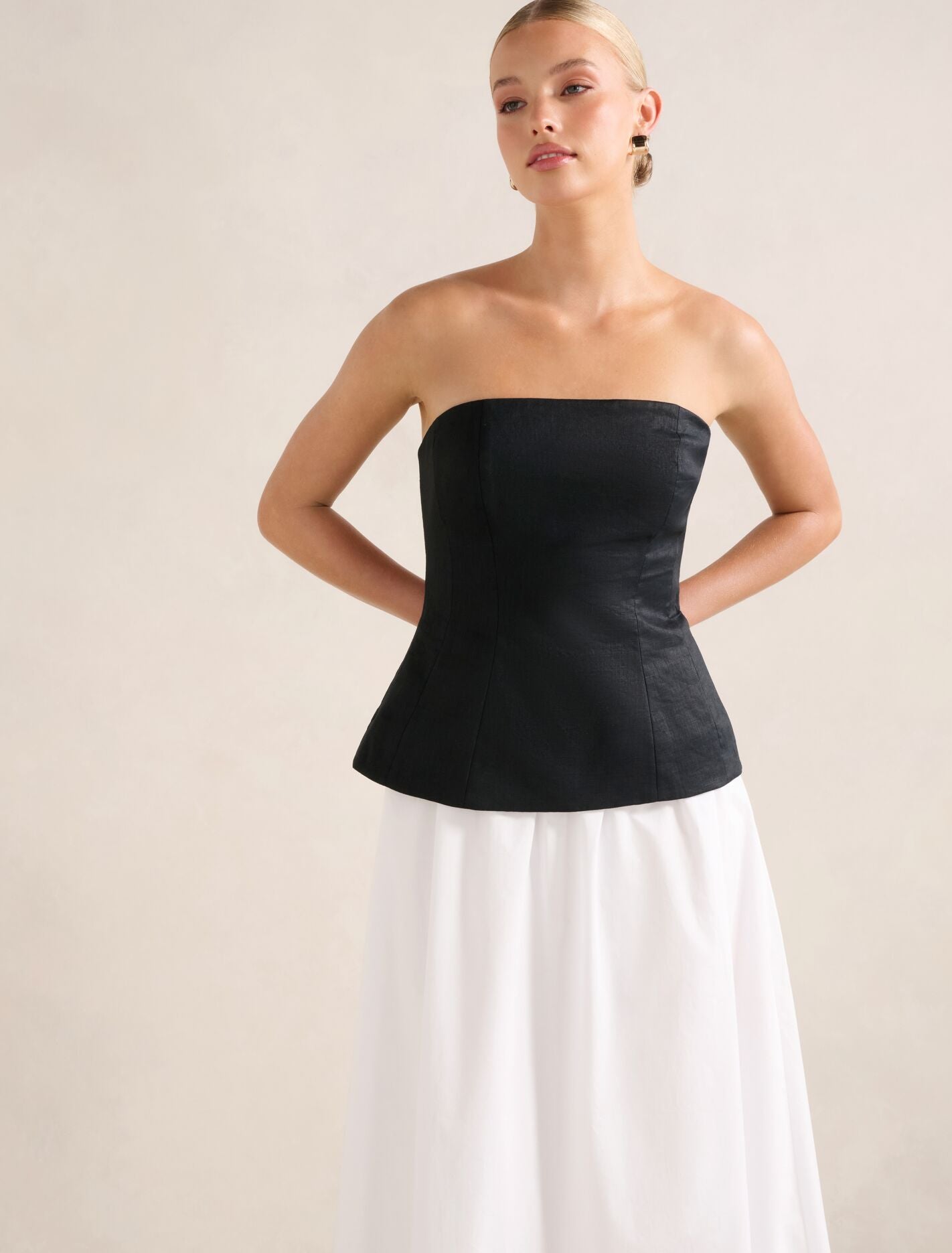 Helena Strapless 2 In 1 Midi Dress Forever New