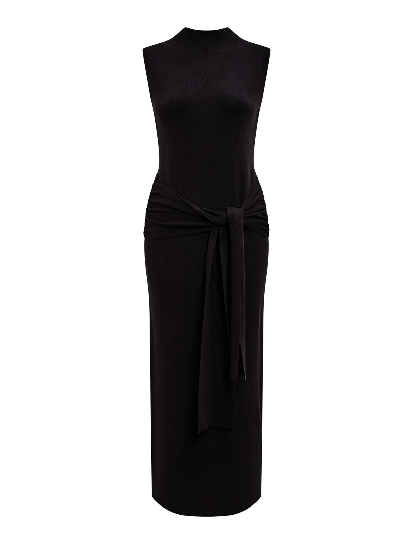 Margot Wrap Detail Knit Midi Dress Forever New