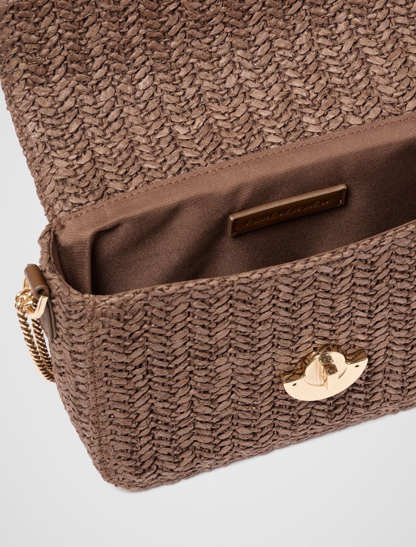 Anika Weave Shoulder Bag Forever New