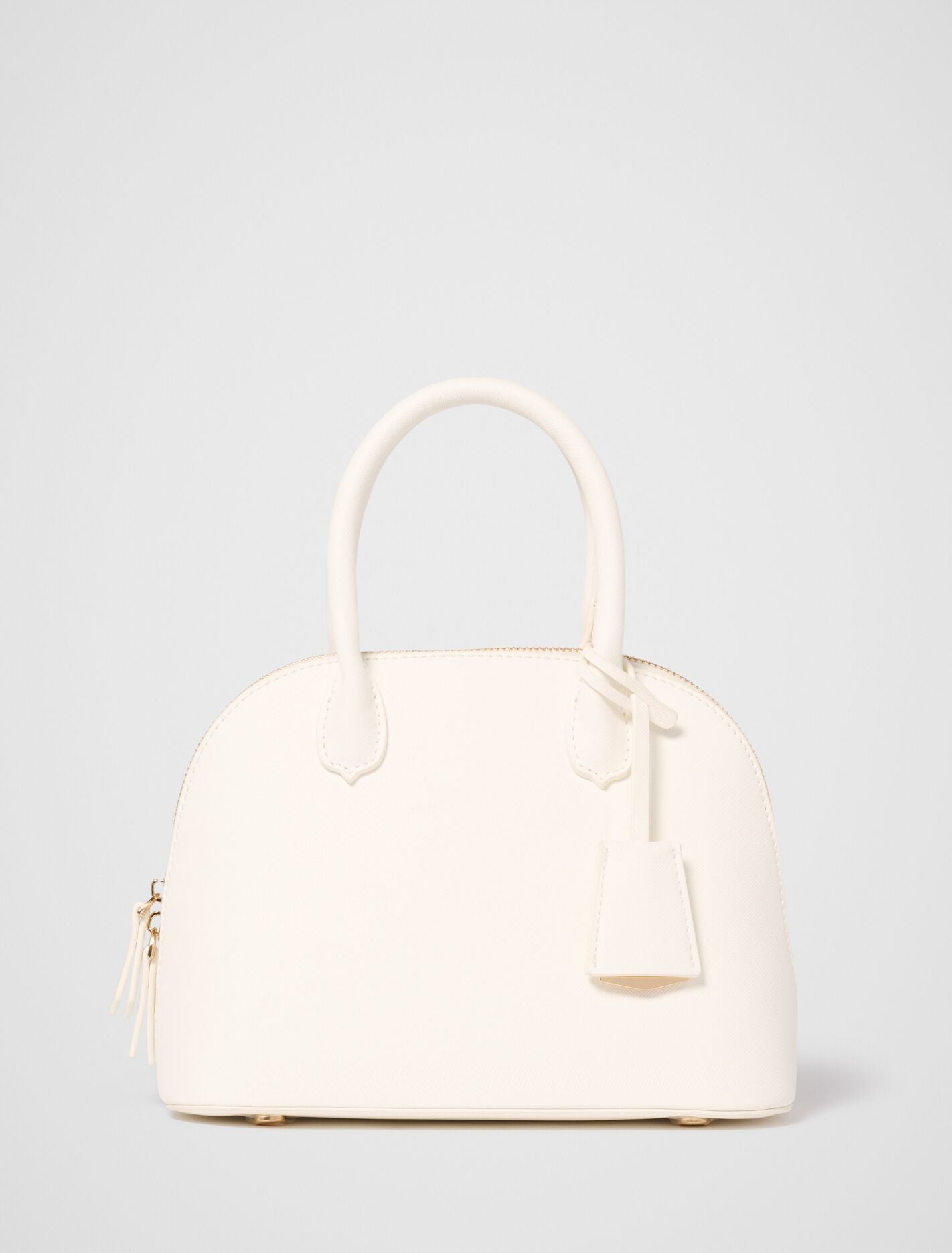 Kalia Small Kettle Bag 0 White Saffiano Forever New