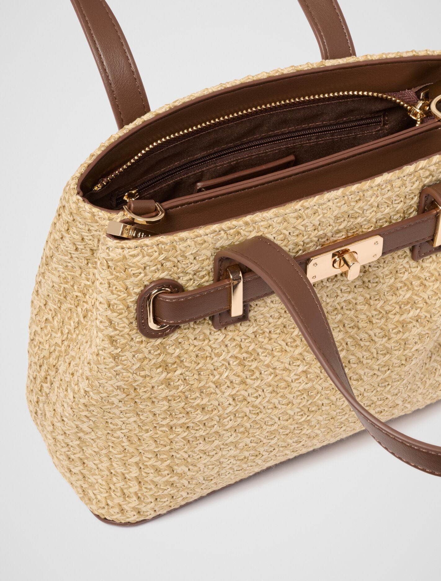 Isabella Weave Tote Bag Forever New