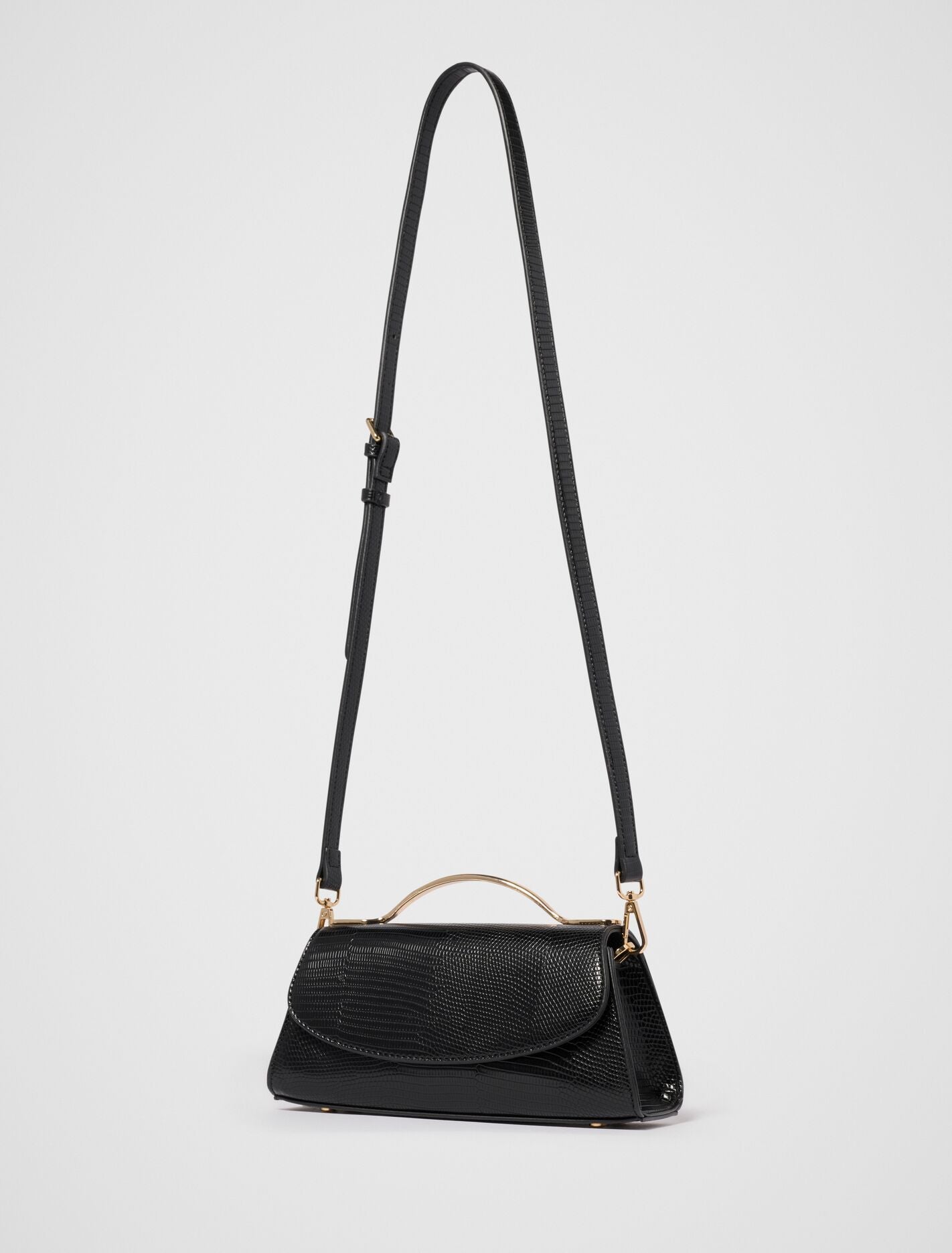 Noelle Small Metal Top Handle Bag Forever New