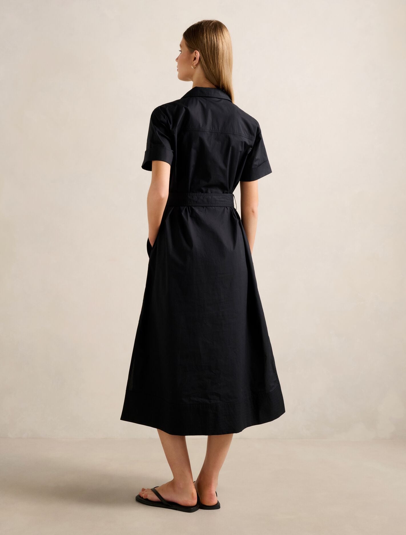 Danica Cotton Shirt Midi Dress Forever New