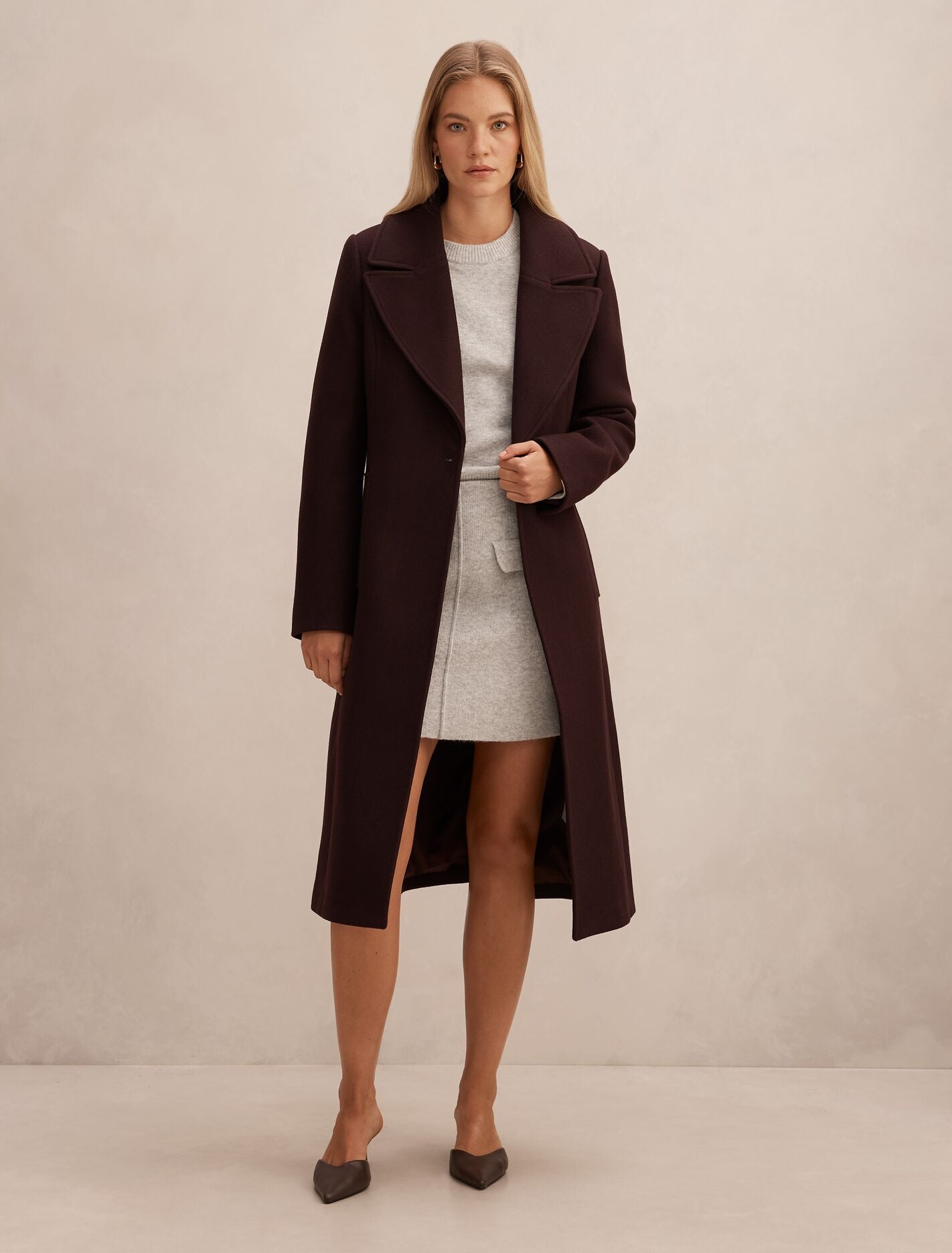 Danielle Single Breasted Coat Forever New