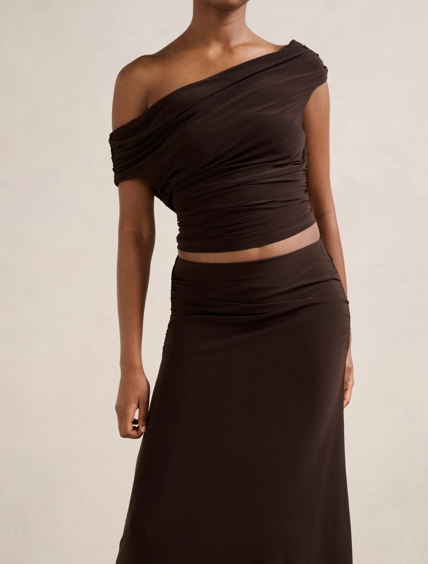Mimi Petite Flute Maxi Skirt Forever New