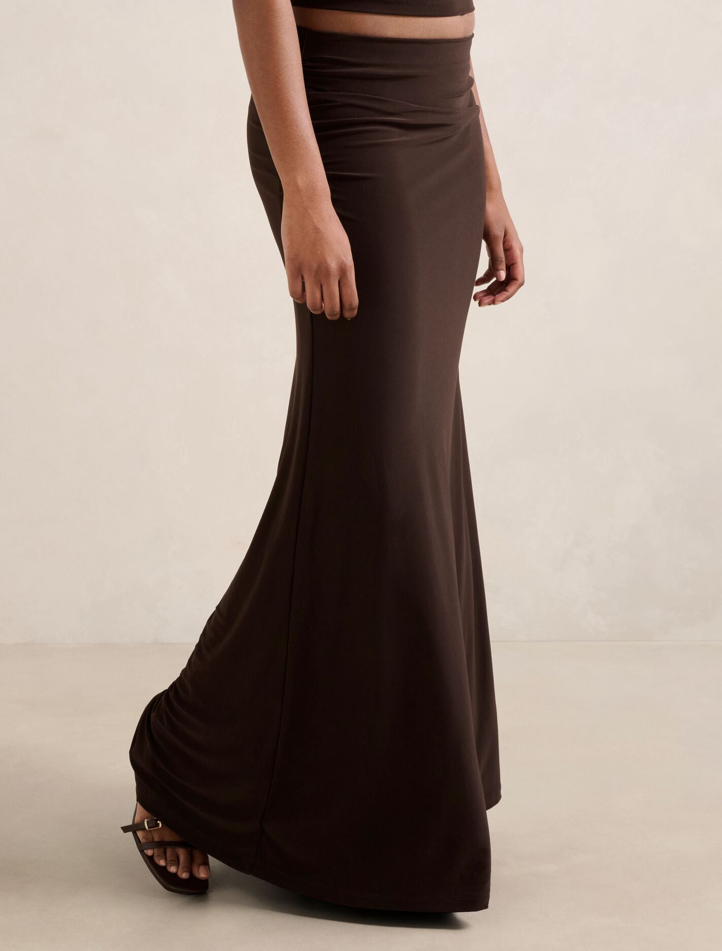 Mimi Petite Flute Maxi Skirt Forever New