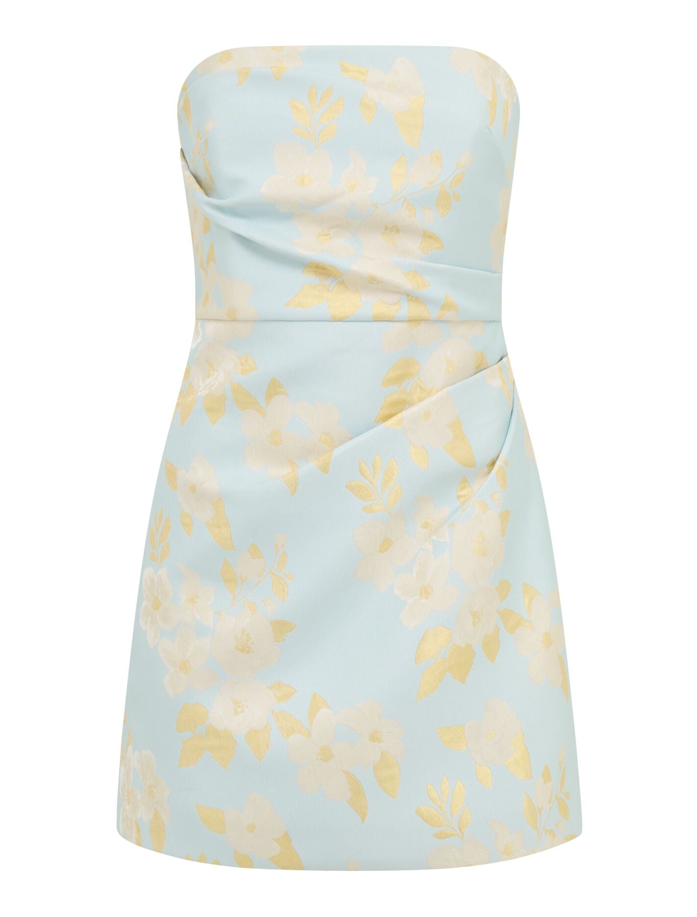 Cleo Jacquard Mini Dress Forever New