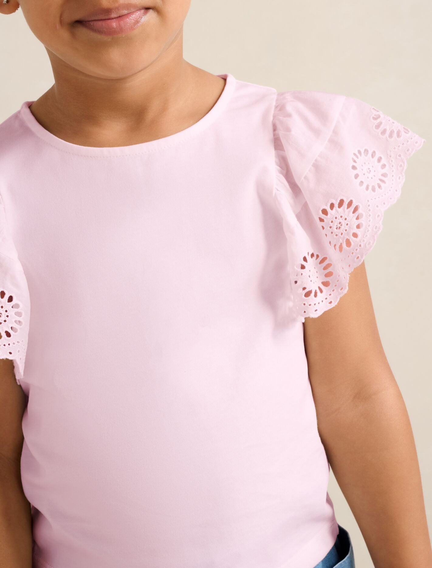 Aurora Flutter Sleeve Girls T-Shirt Forever New