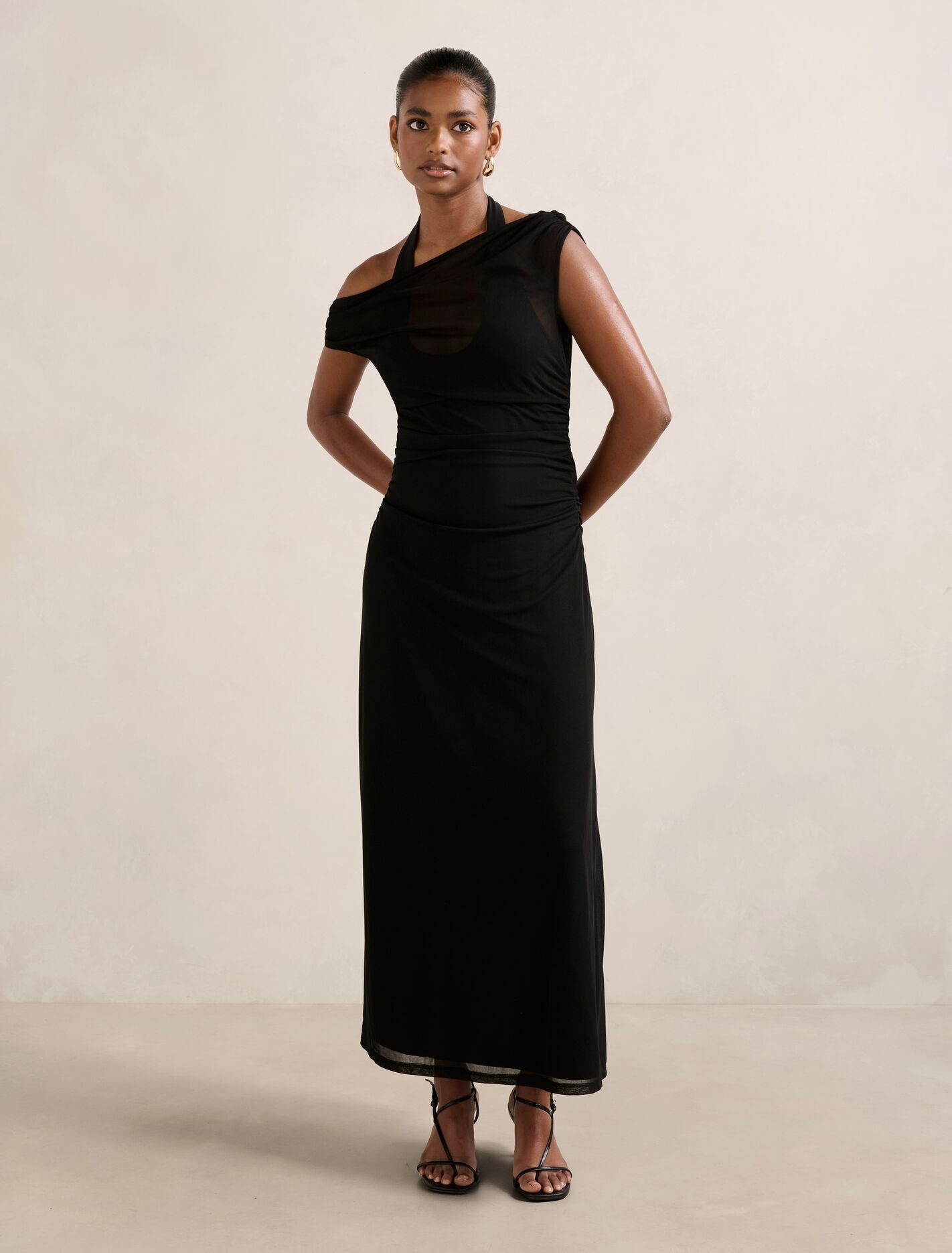Brooklyn Petite Layered Jersey Maxi Dress Forever New
