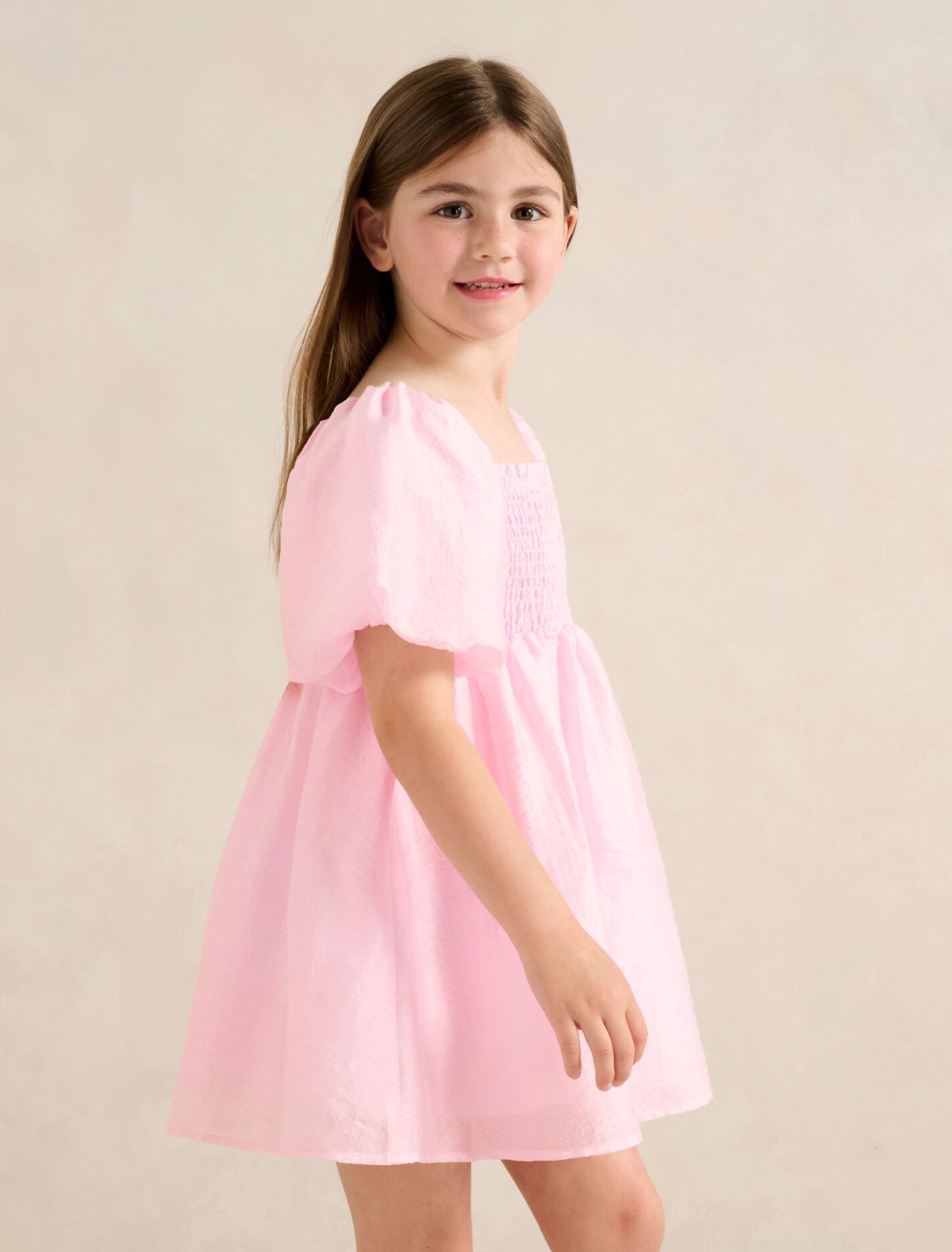 Juliana Girls Puff Sleeve Mini Dress Forever New