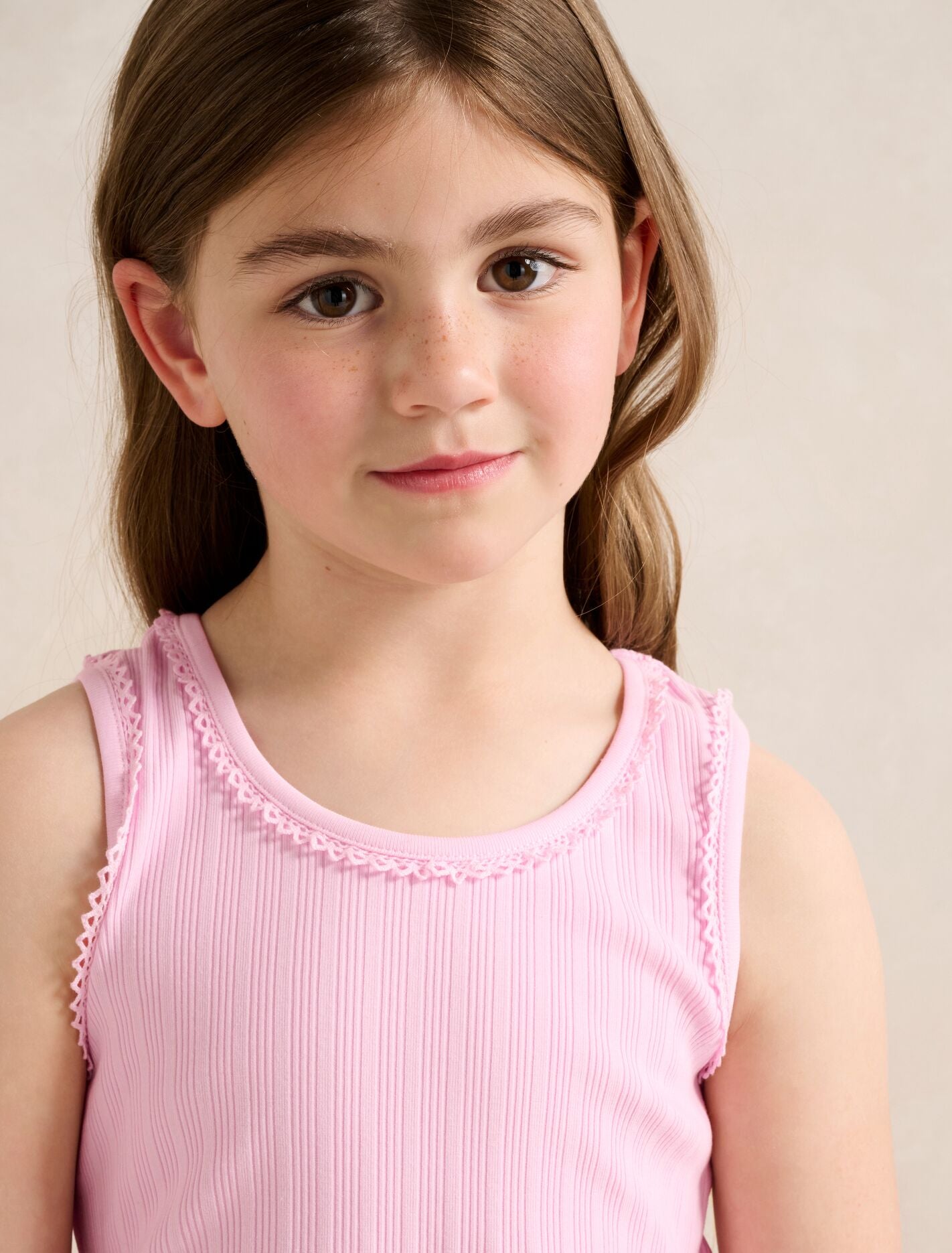 Tessa Girls Rib Tank Top Forever New