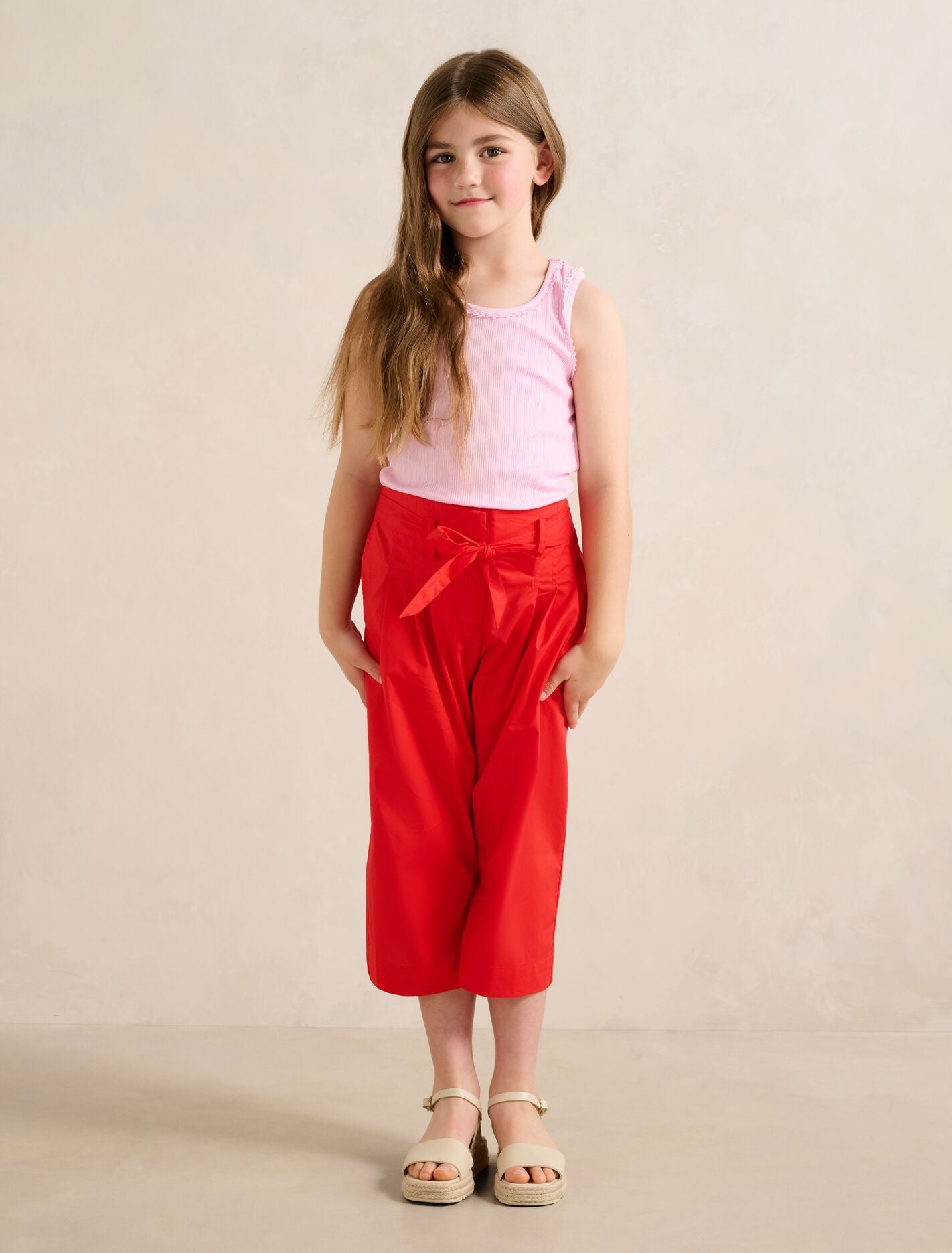 Tessa Girls Rib Tank Top Forever New