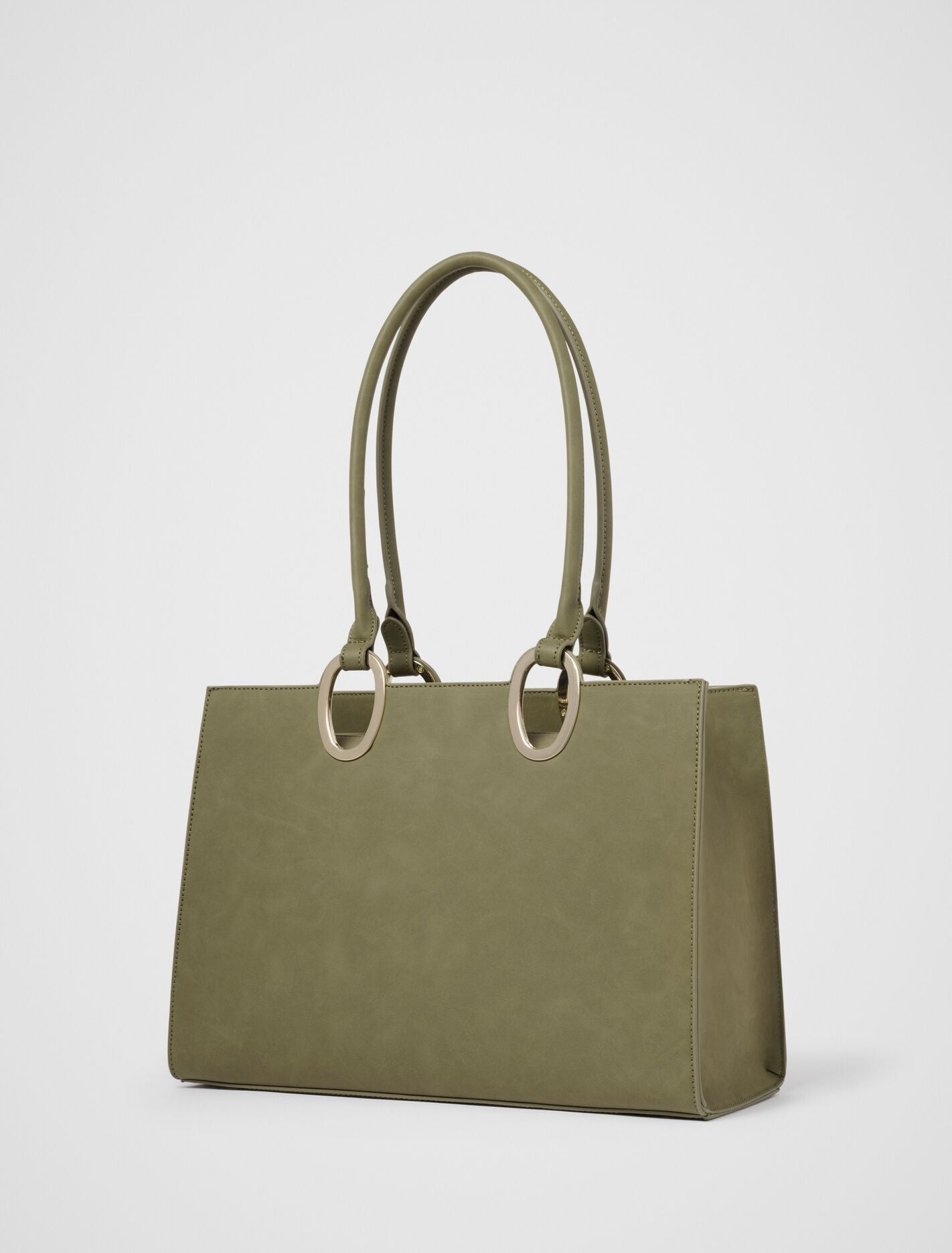 Sammi Oval Hardware Shoulder Tote Bag Forever New