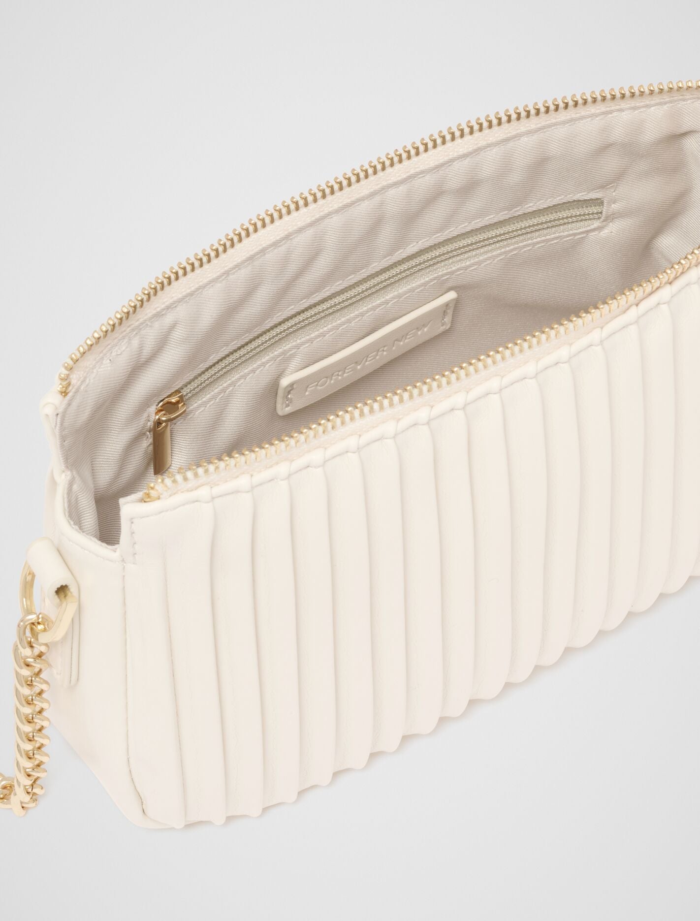 Phoebe Pleat Crossbody Bag Forever New