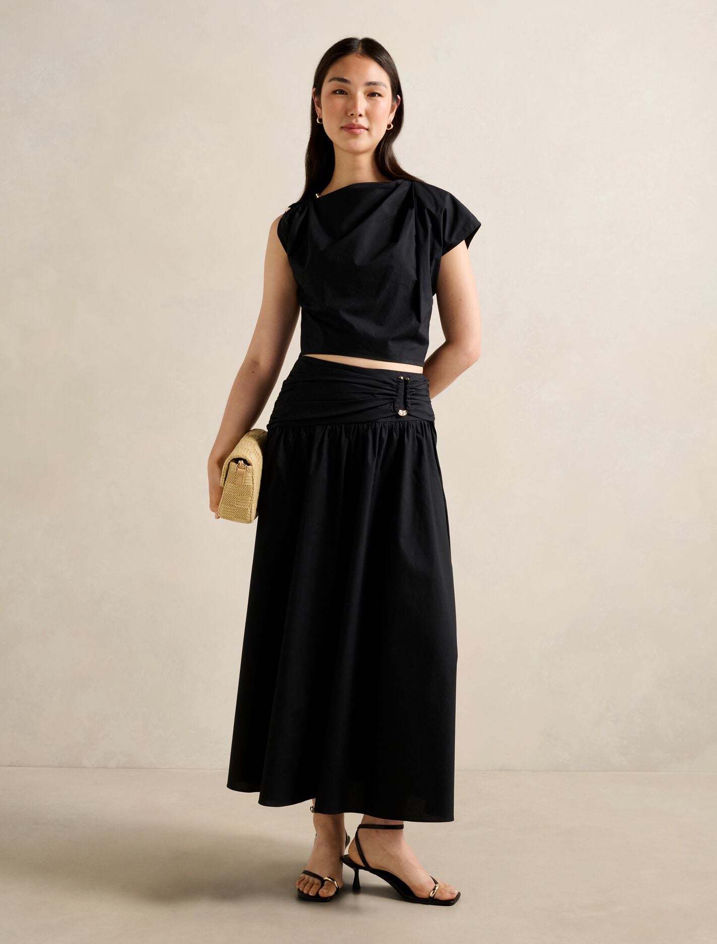 Dottie Draped Hardware Top Forever New