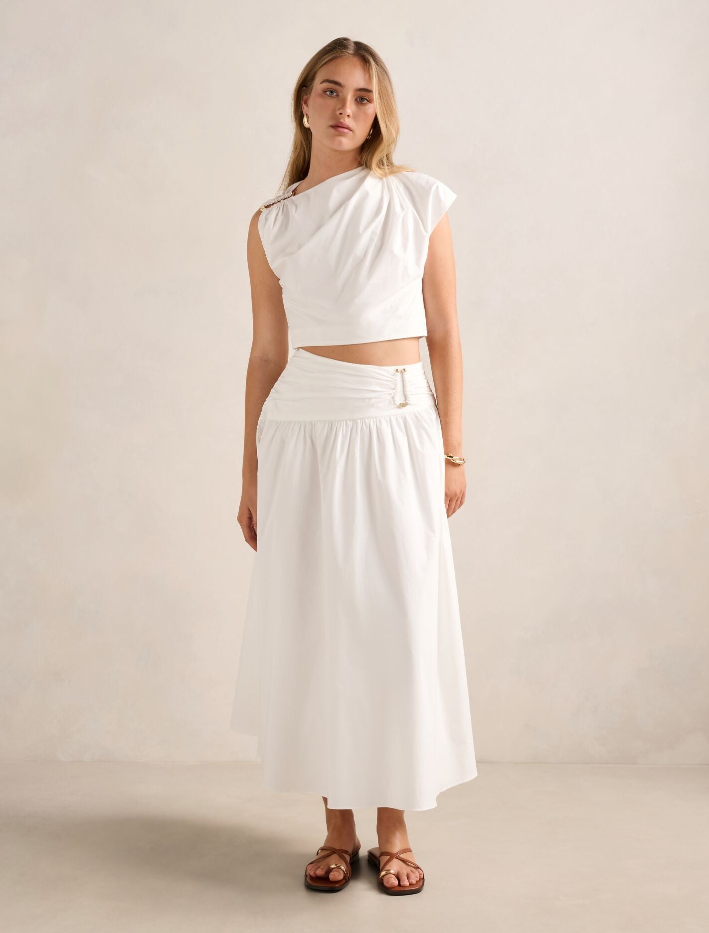 Dottie Draped Hardware Top Forever New