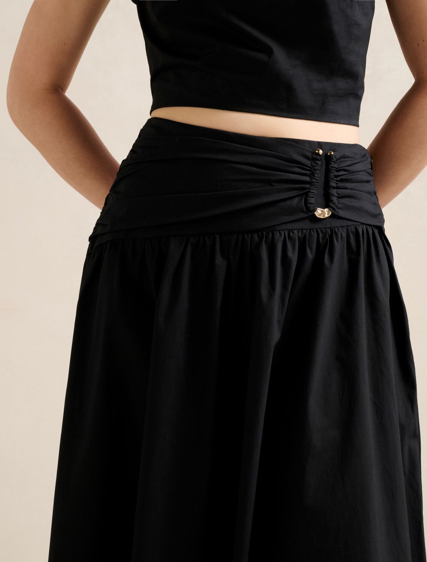 Dottie Hardware Maxi Skirt Forever New