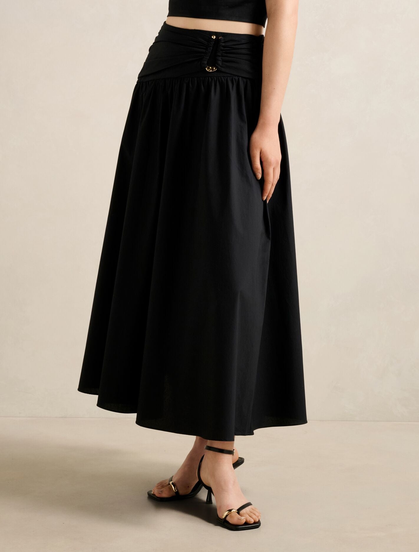Dottie Hardware Maxi Skirt Forever New