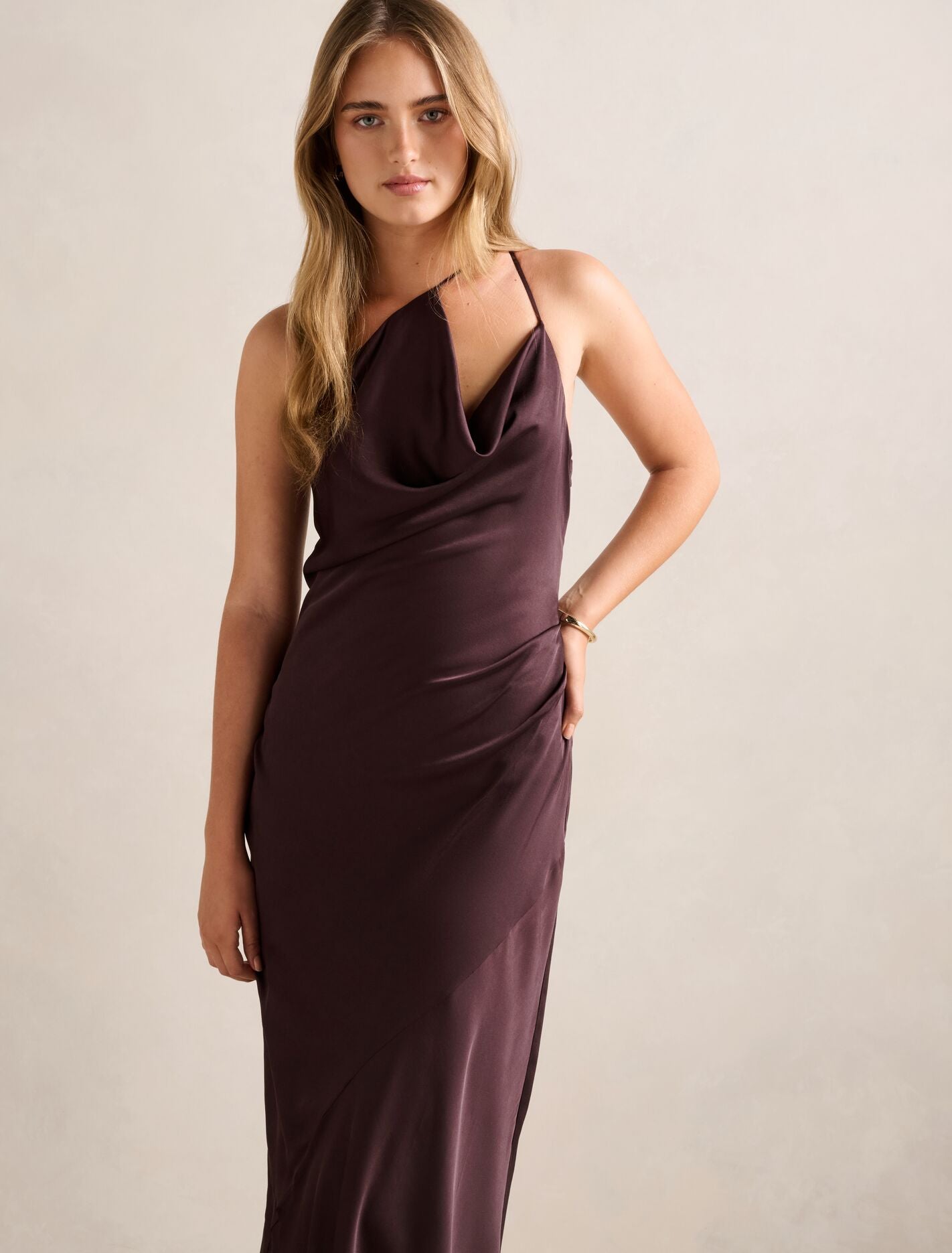 Violetta Cowl Neck Maxi Dress Forever New
