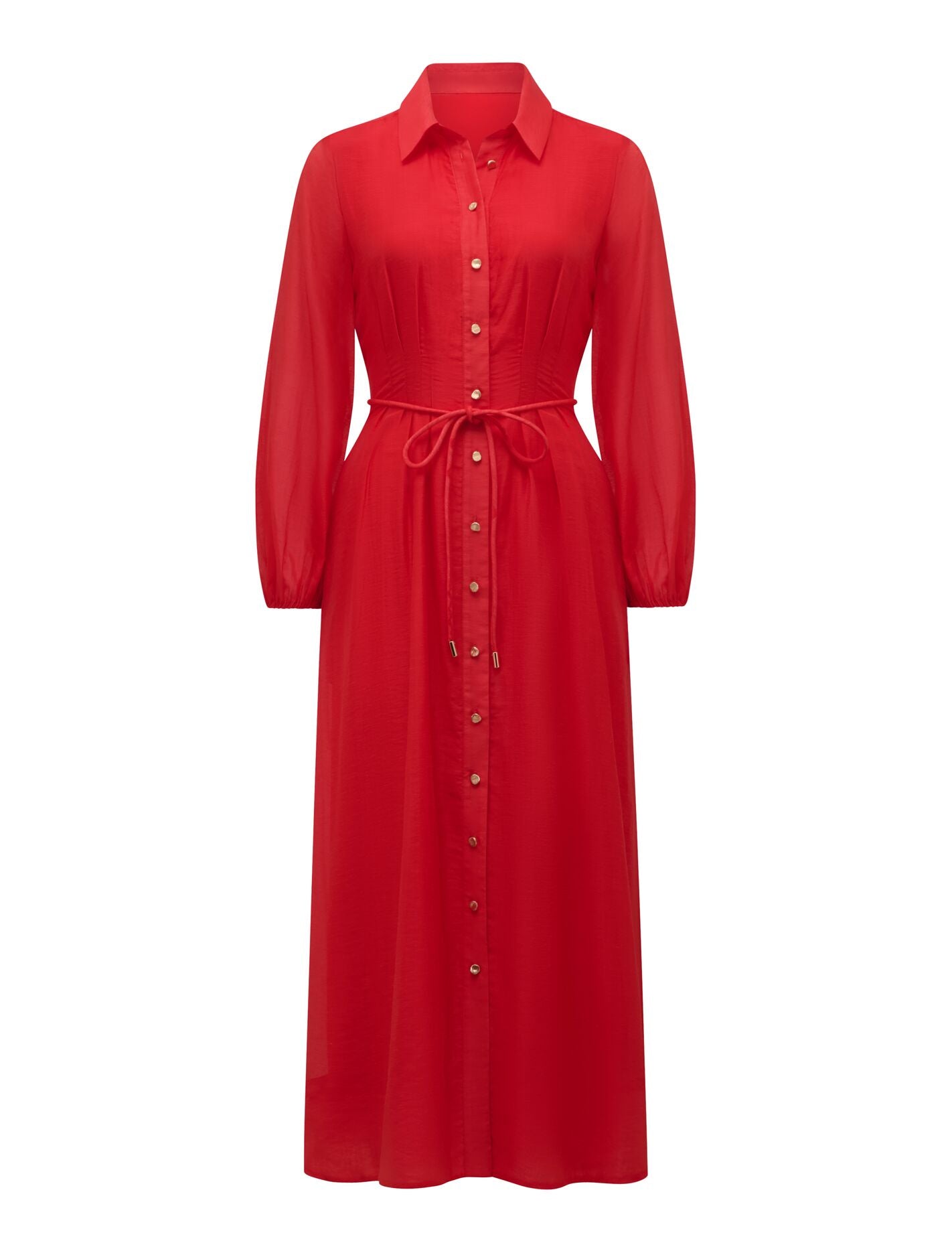 Evelyn Seam Detail Midi Dress Forever New