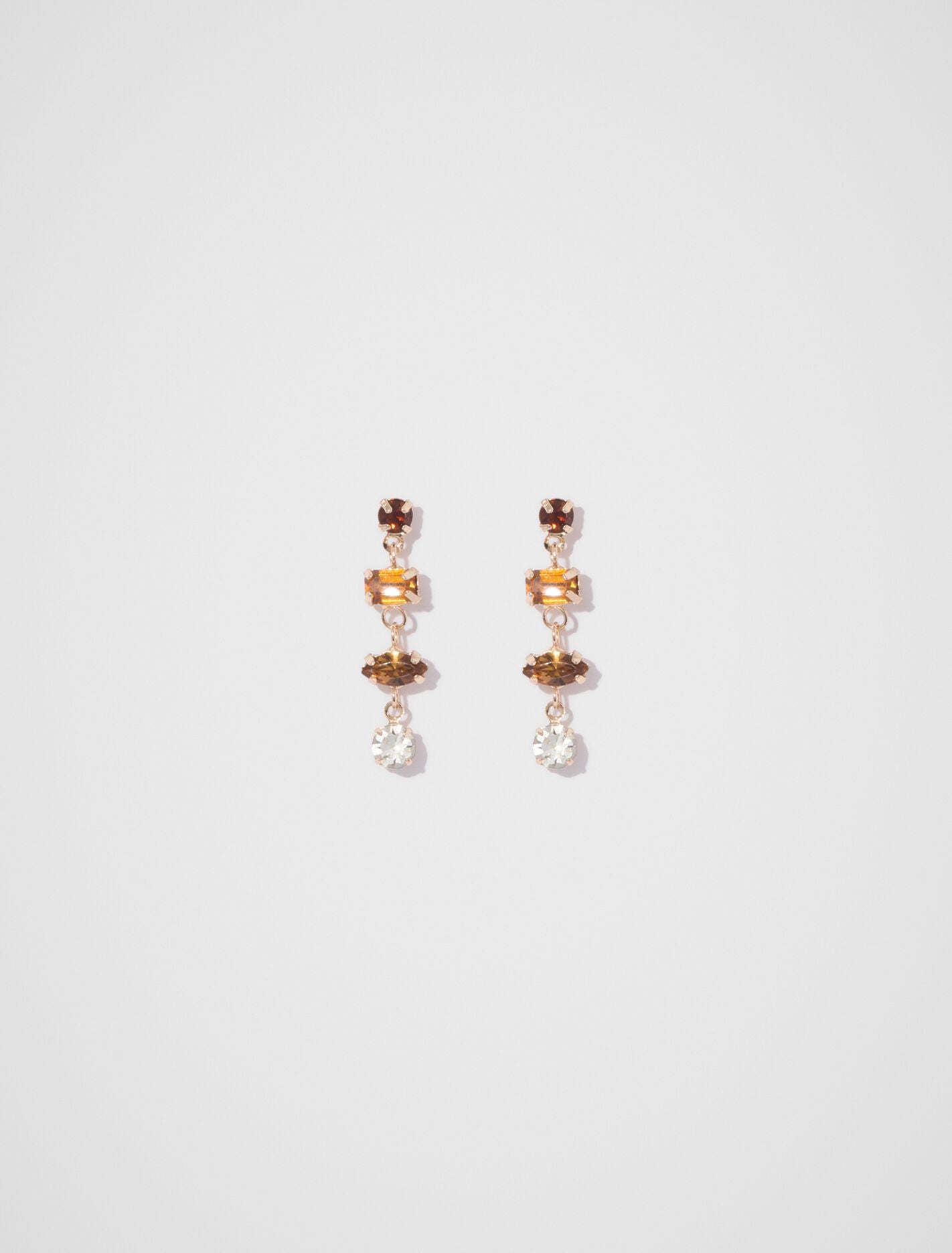 Amelia Dainty Stone Drop Earrings 0 Multi Forever New