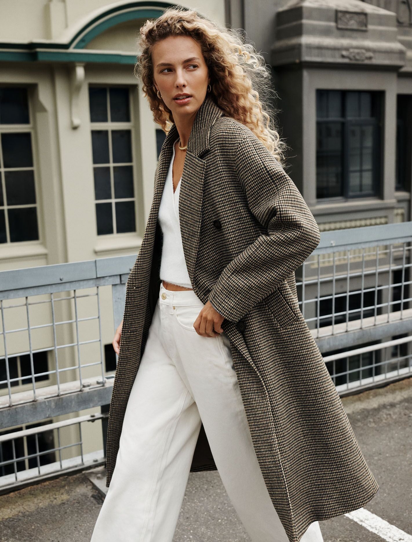 Blair Check Coat Forever New