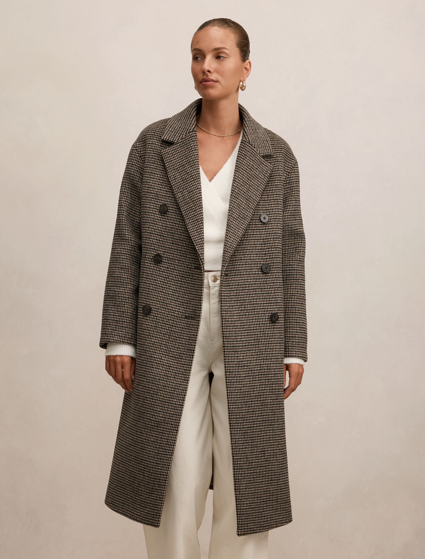 Blair Check Coat Forever New