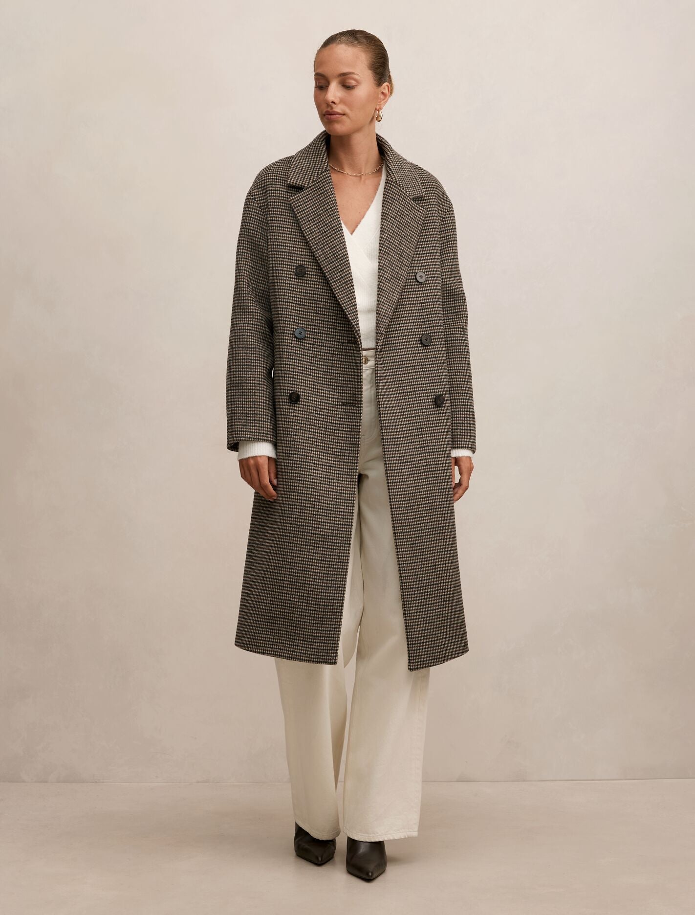 Blair Check Coat Forever New