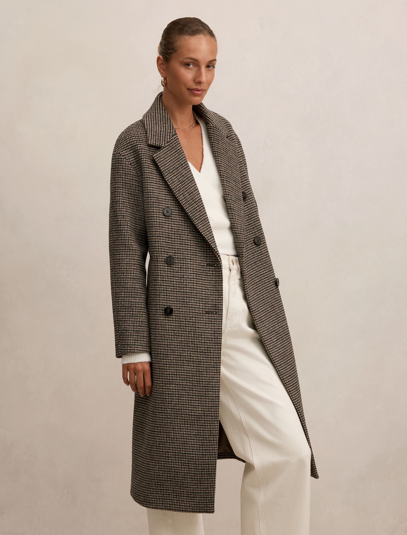 Blair Check Coat Forever New