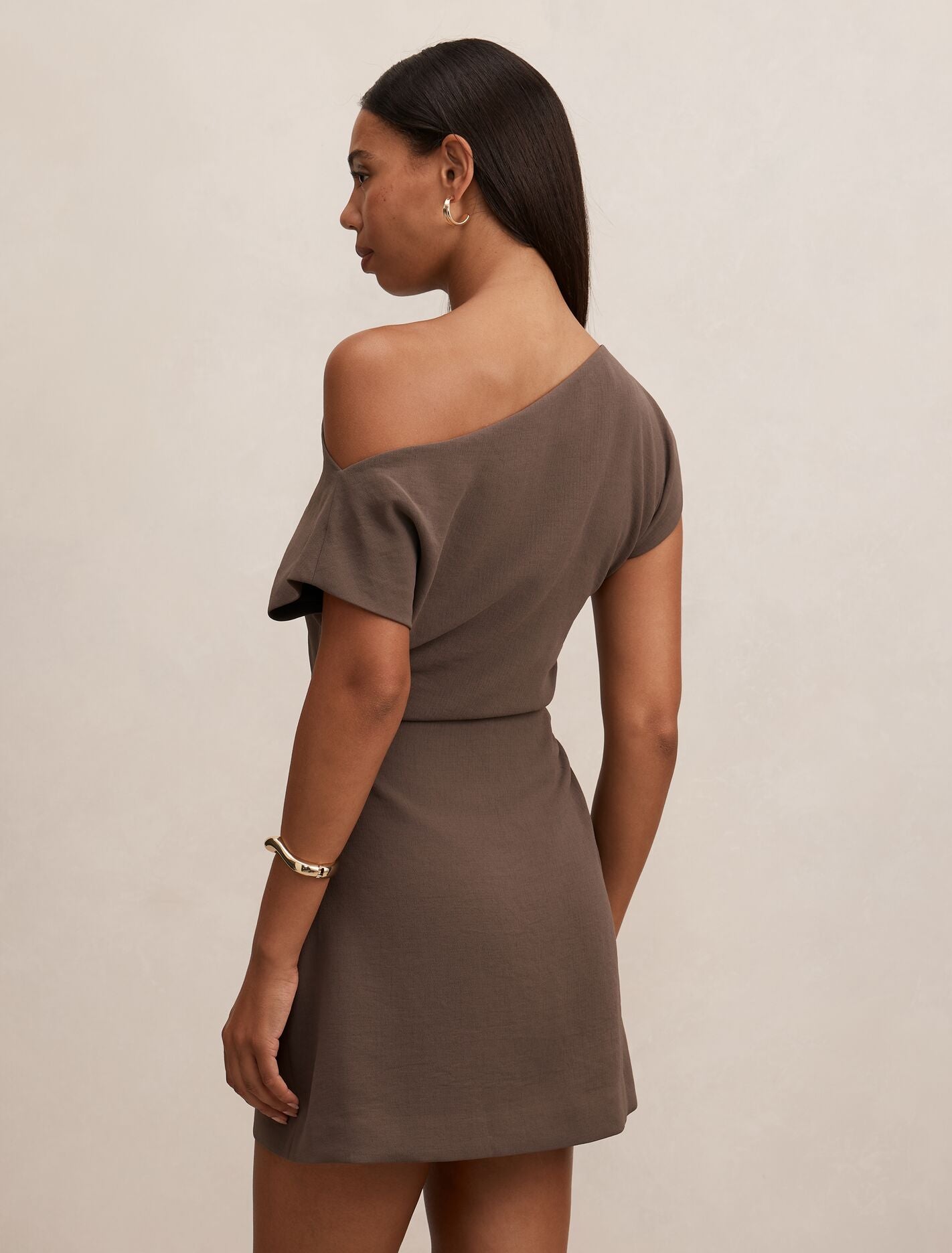 Danielle Asymmetrical Mini Dress Forever New